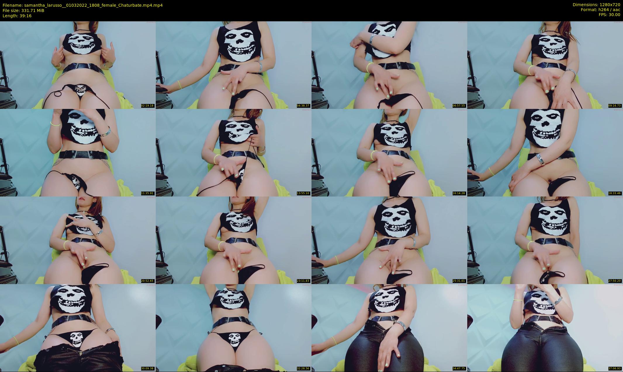 samantha_larusso_ — 40 minute Chaturbate couple cam show recording, 720p, Mar 1, 2022