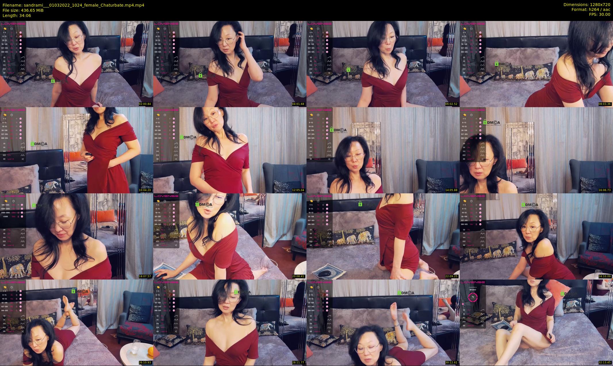 sandrami__ — 35 minute Chaturbate female cam show recording, 720p, Mar 1, 2022