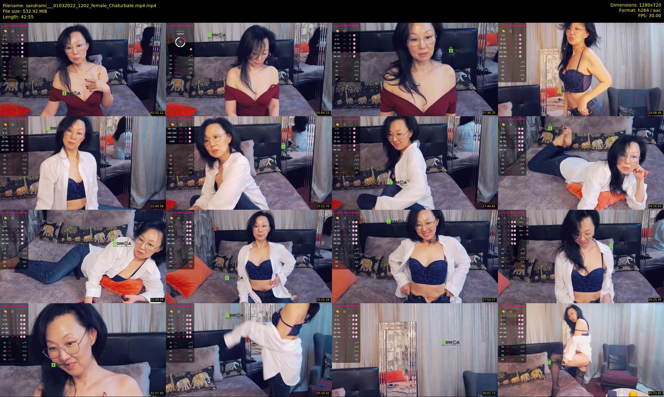 sandrami__ — 43 minute Chaturbate female cam show recording, 720p, Mar 1, 2022