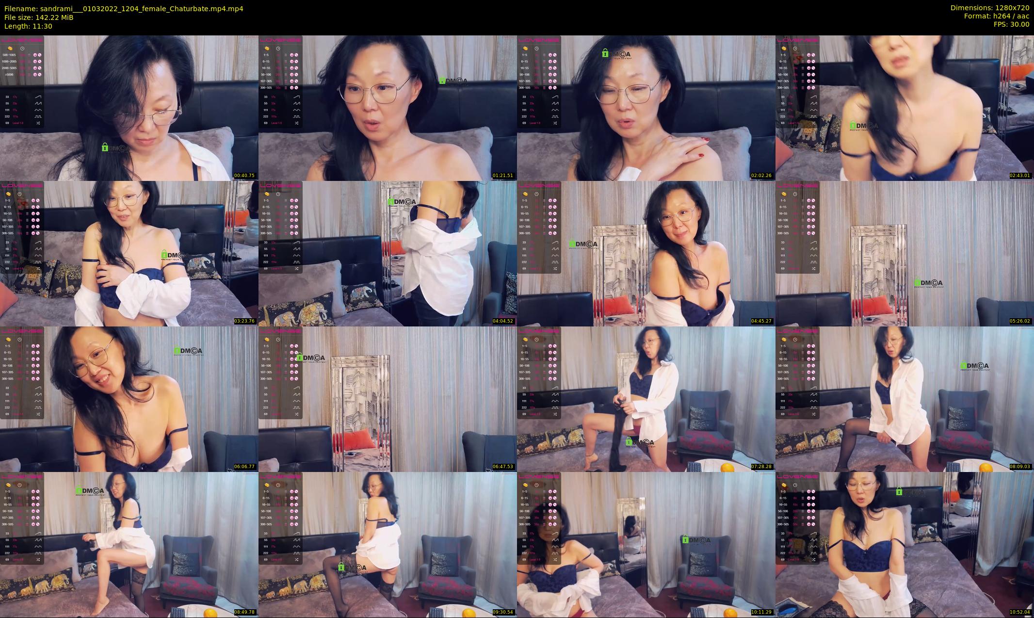 sandrami__ — 12 minute Chaturbate female cam show recording, 720p, Mar 1, 2022