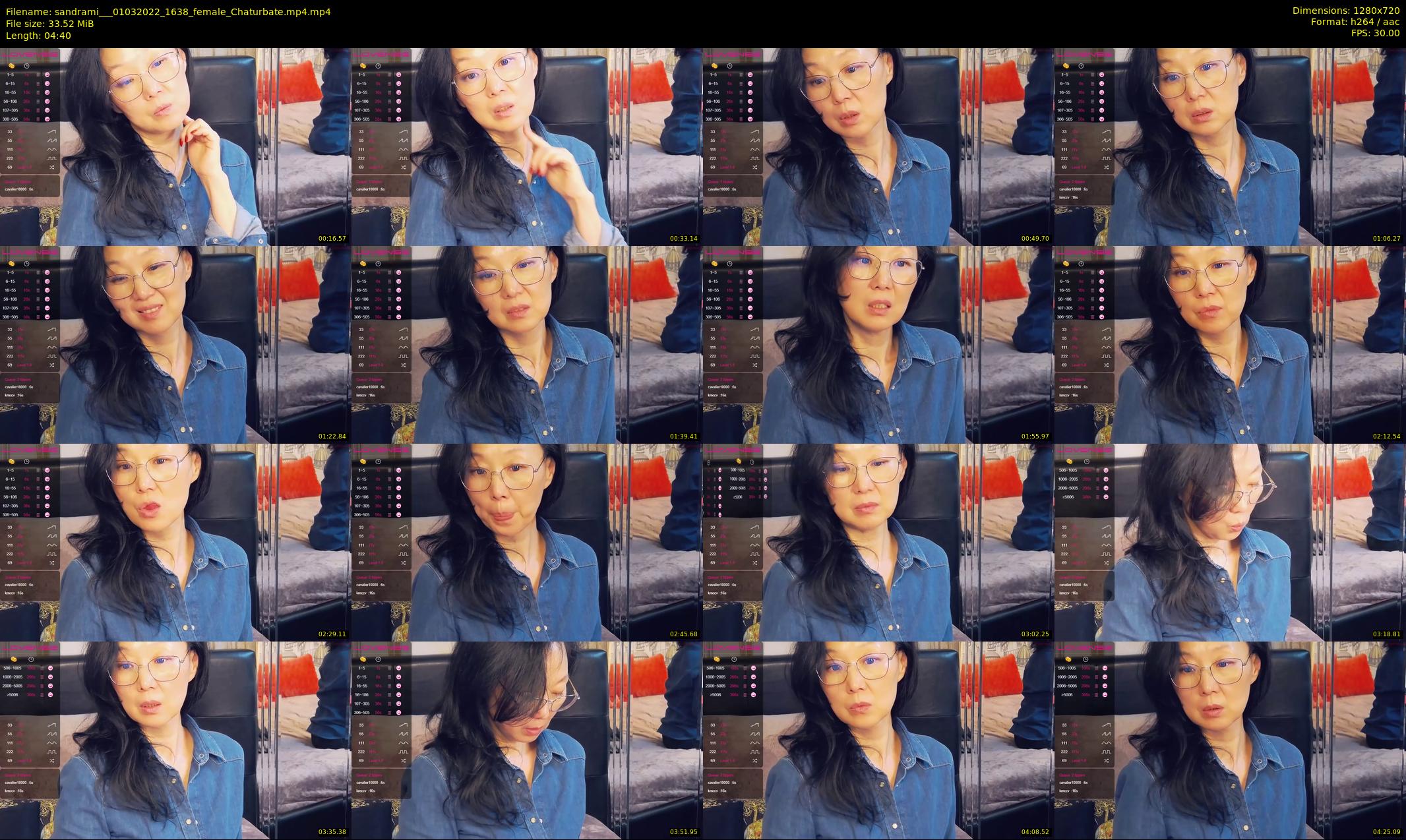 sandrami__ — 5 minute Chaturbate female cam show recording, 720p, Mar 1, 2022