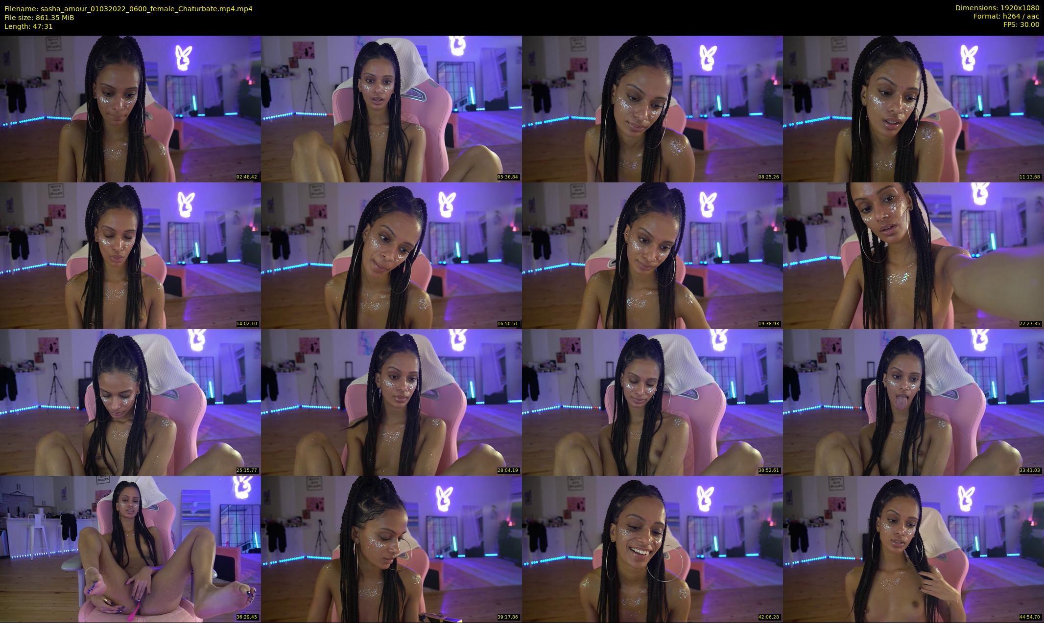 sasha_amour — 48 minute Chaturbate female cam show recording, 1080p, Mar 1, 2022