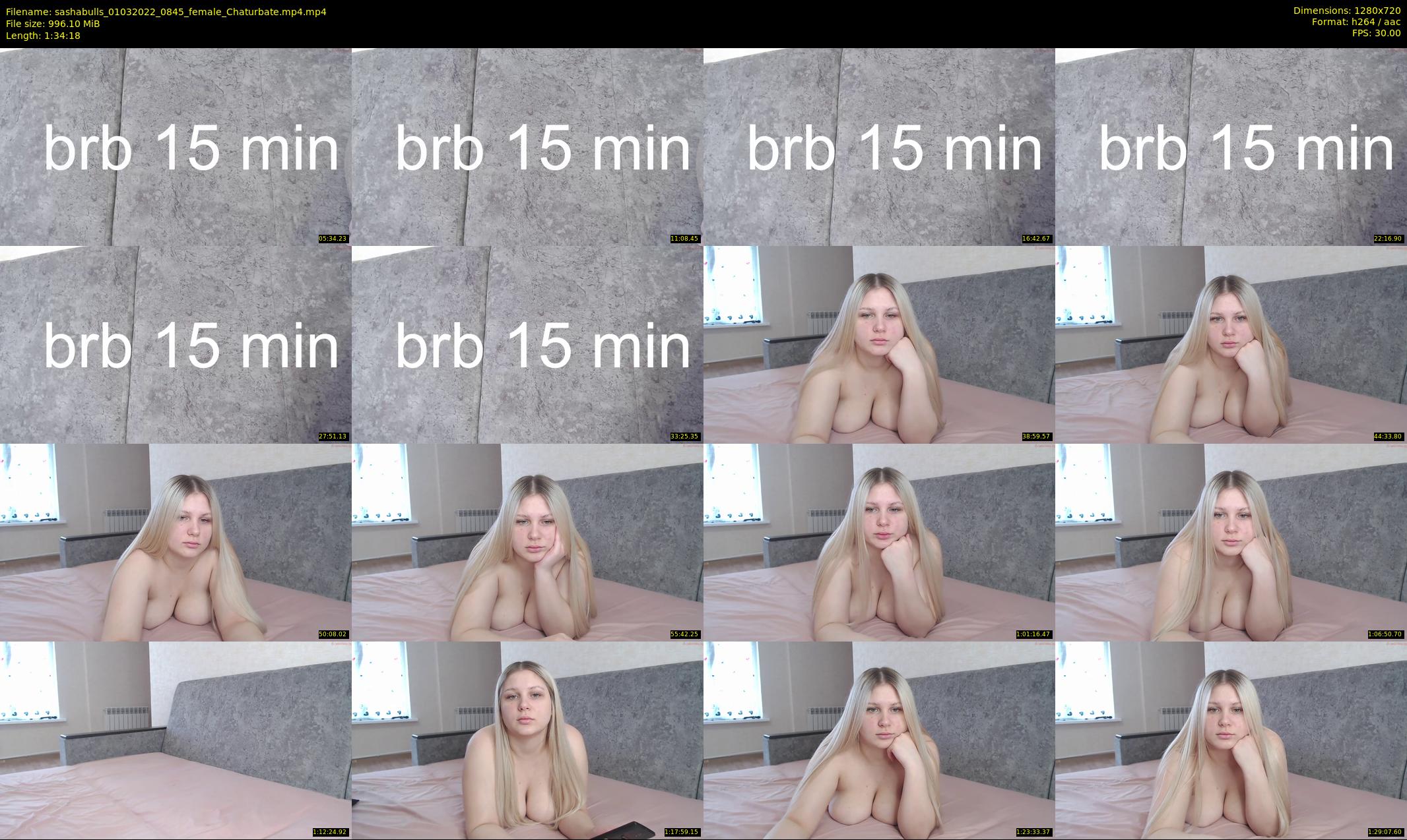 sashabulls — 95 minute Chaturbate couple cam show recording, 720p, Mar 1, 2022