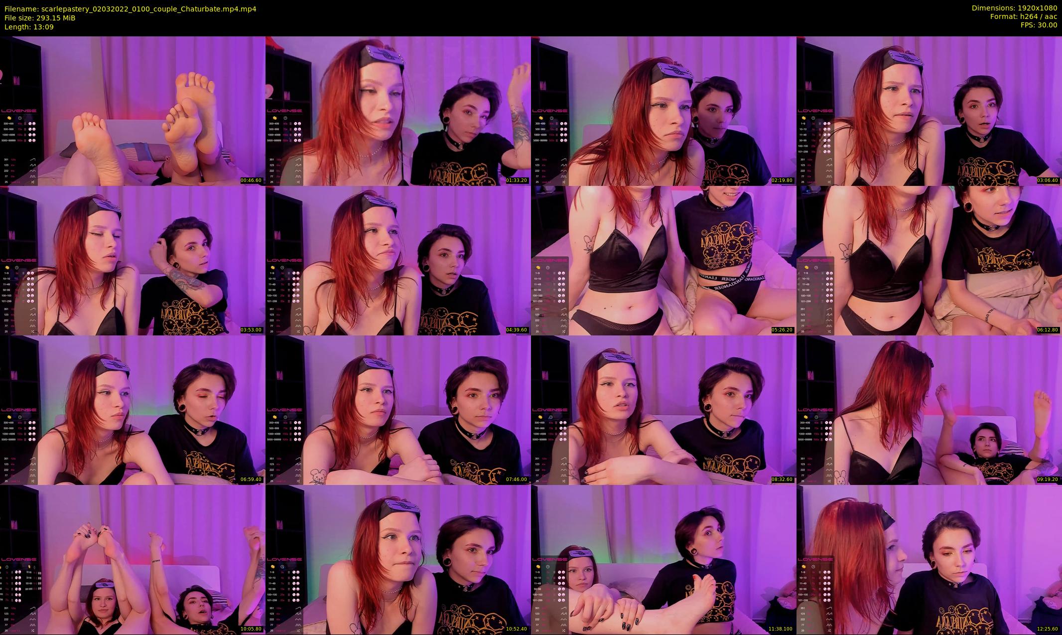 scarlepastery — 14 minute Chaturbate couple cam show recording, 1080p, Mar 2, 2022