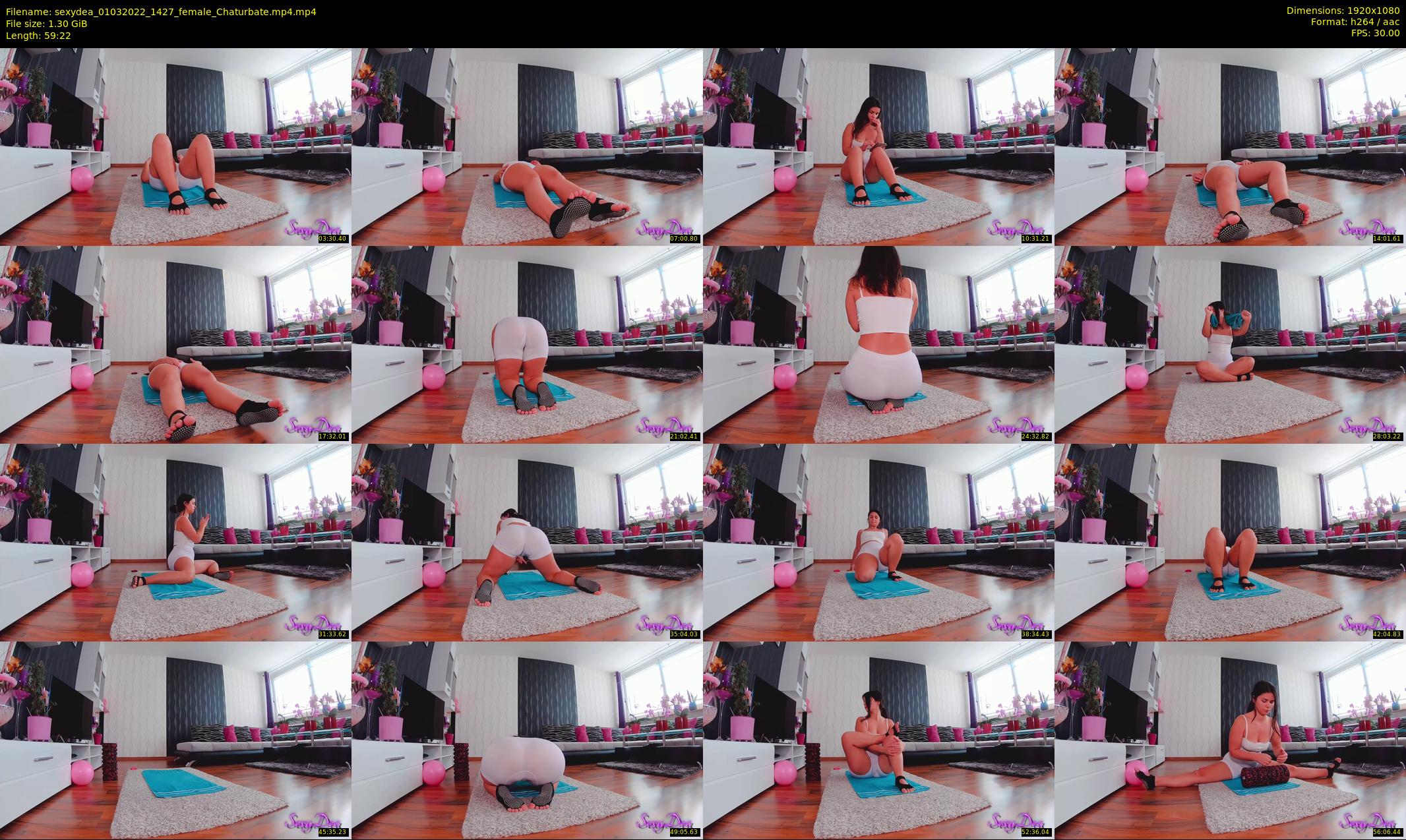 sexydea — 60 minute Chaturbate female cam show recording, 1080p, Mar 1, 2022