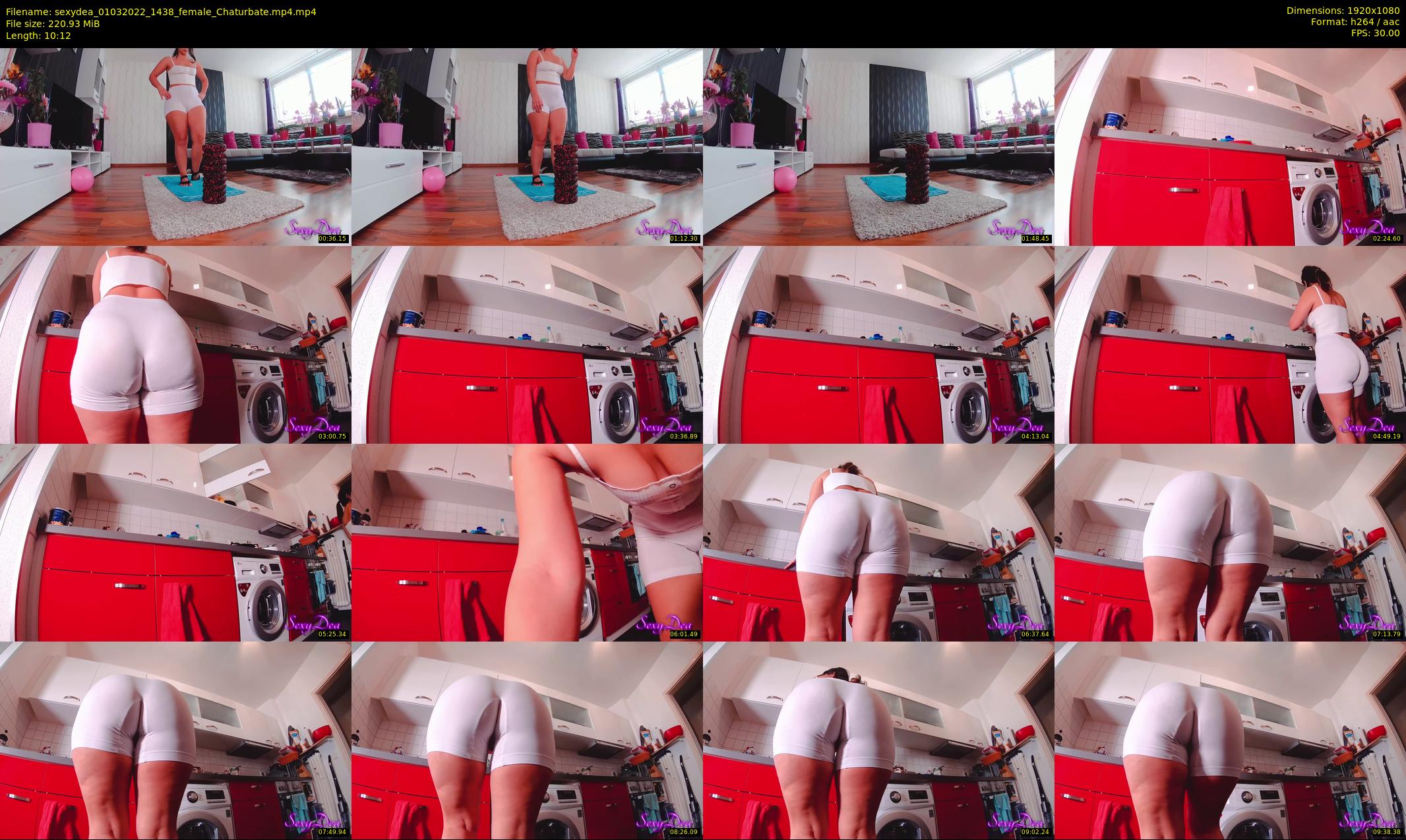 sexydea — 11 minute Chaturbate female cam show recording, 1080p, Mar 1, 2022