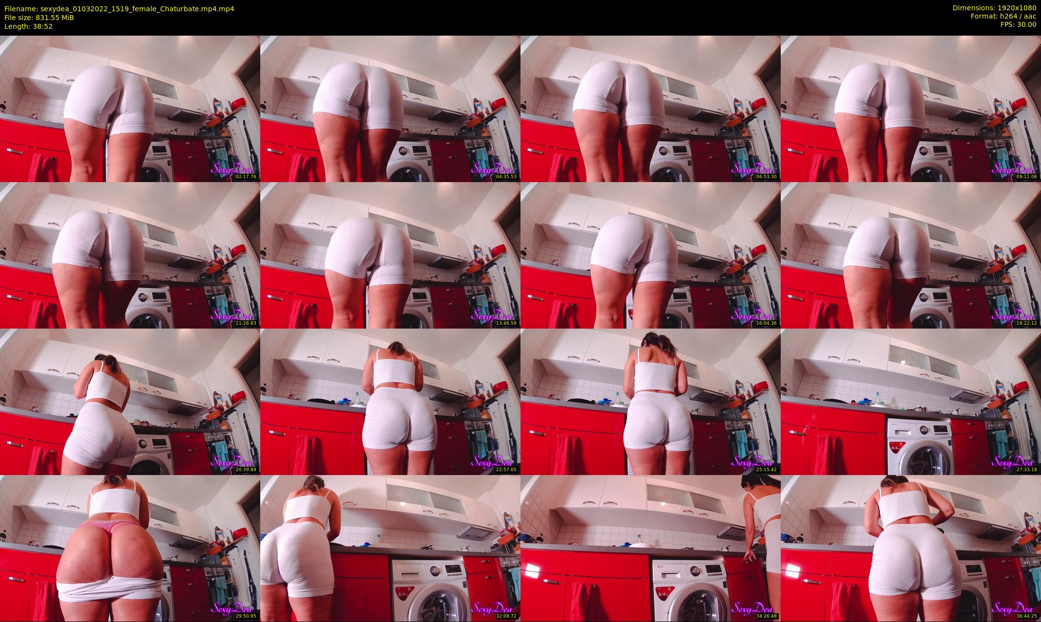 sexydea — 39 minute Chaturbate female cam show recording, 1080p, Mar 1, 2022