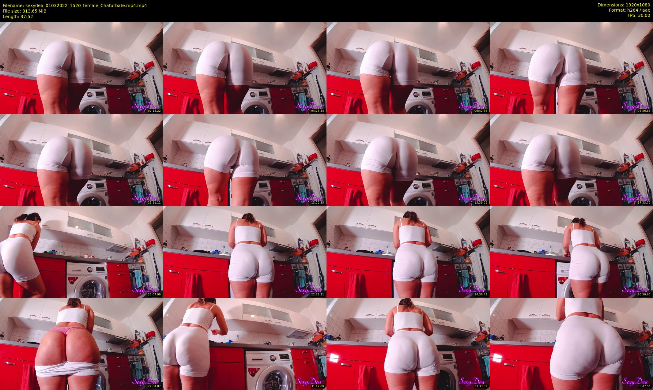 sexydea — 38 minute Chaturbate female cam show recording, 1080p, Mar 1, 2022