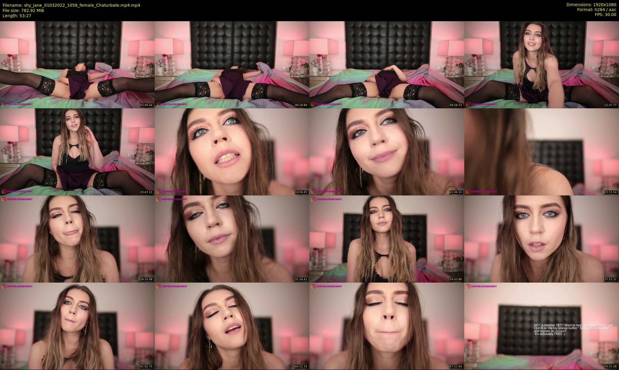 shy_jane — 54 minute Chaturbate female cam show recording, 1080p, Mar 1, 2022
