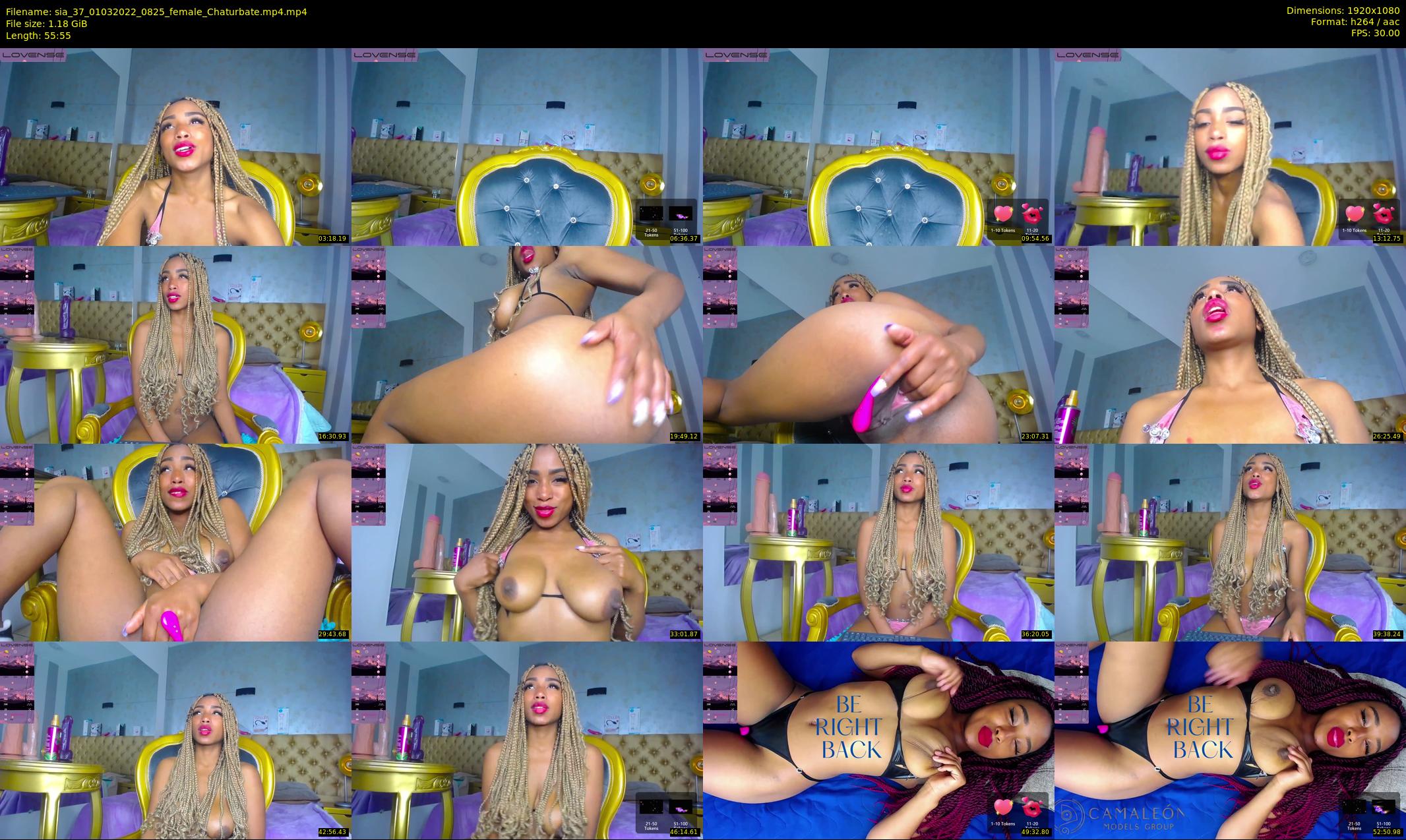sia_37 — 56 minute Chaturbate female cam show recording, 1080p, Mar 1, 2022