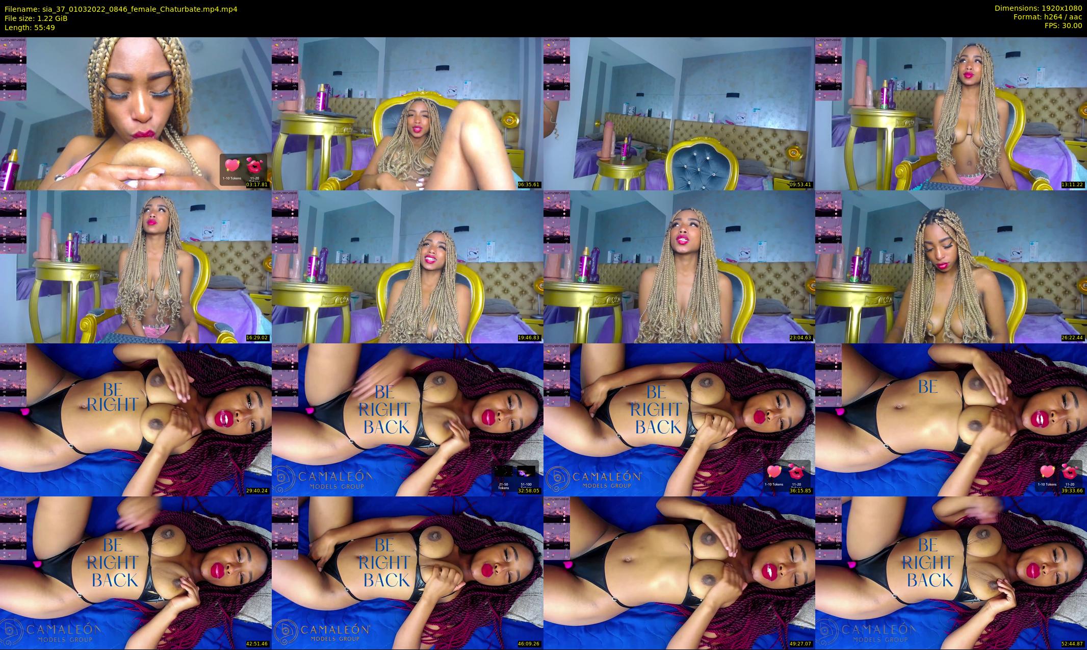 sia_37 — 56 minute Chaturbate female cam show recording, 1080p, Mar 1, 2022