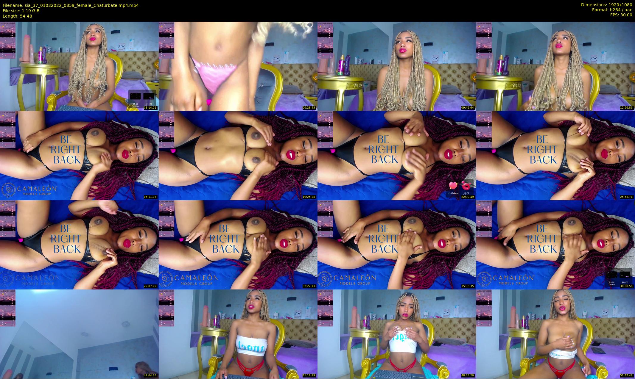 sia_37 — 55 minute Chaturbate female cam show recording, 1080p, Mar 1, 2022