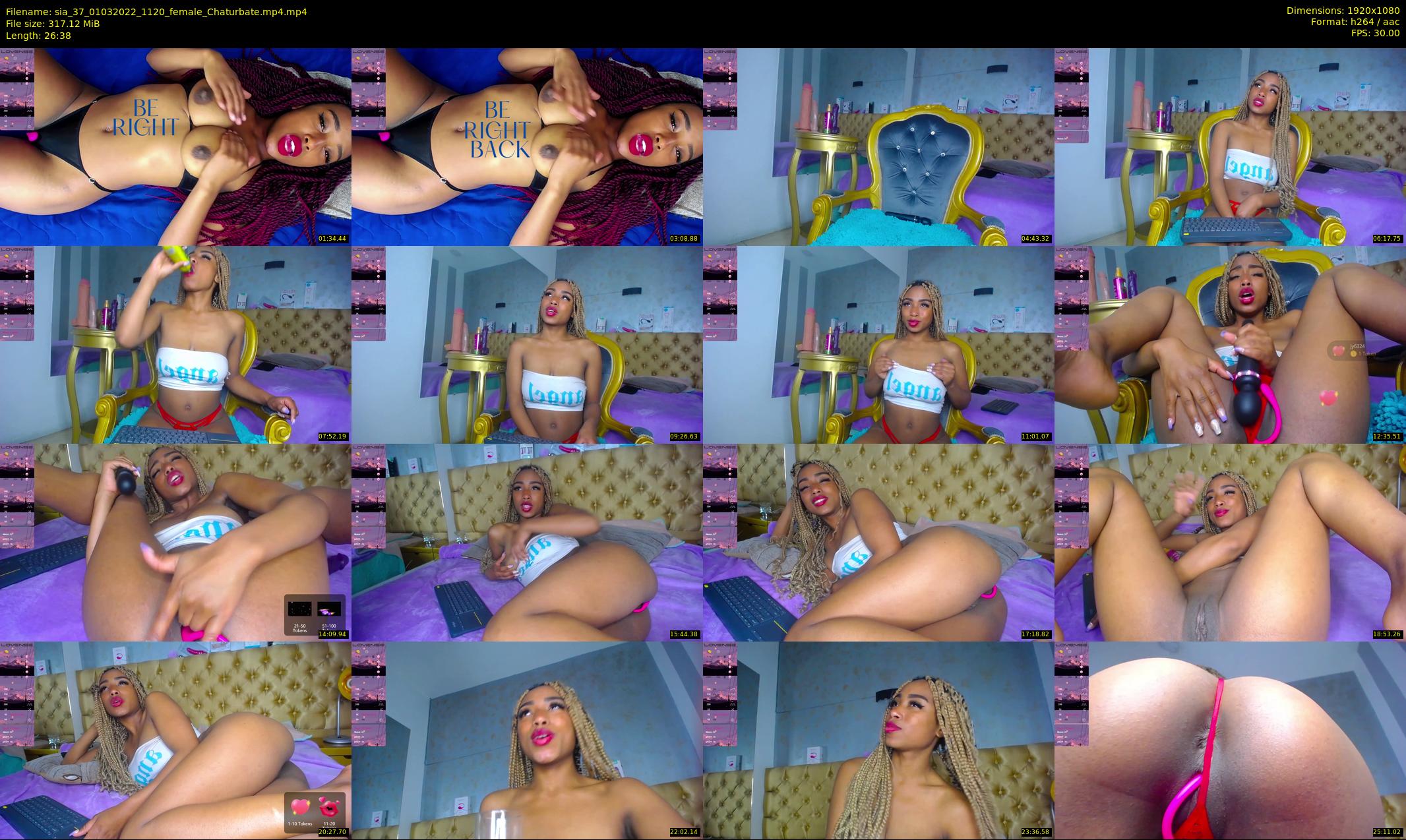 sia_37 — 27 minute Chaturbate female cam show recording, 1080p, Mar 1, 2022