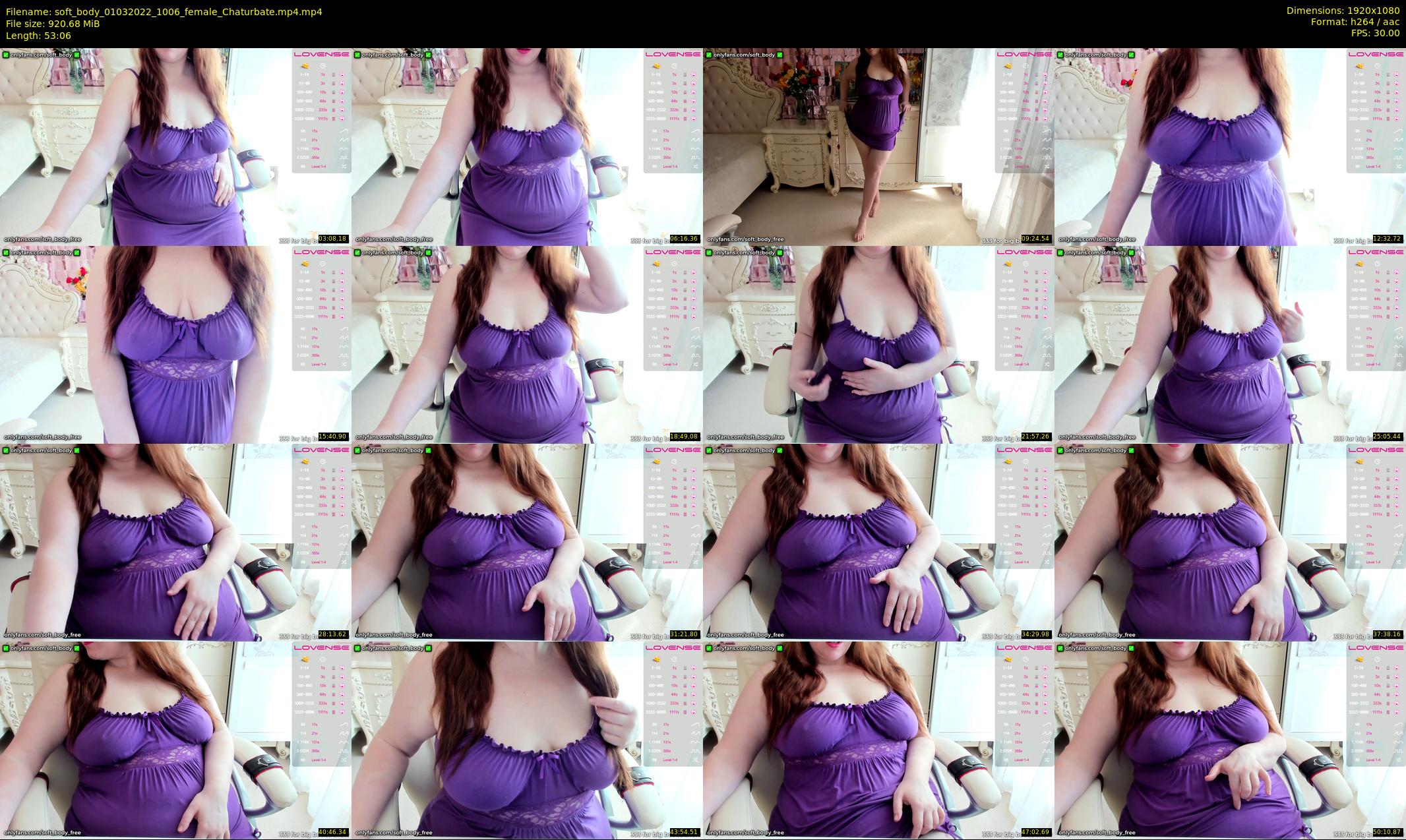 soft_body — 54 minute Chaturbate female cam show recording, 1080p, Mar 1, 2022