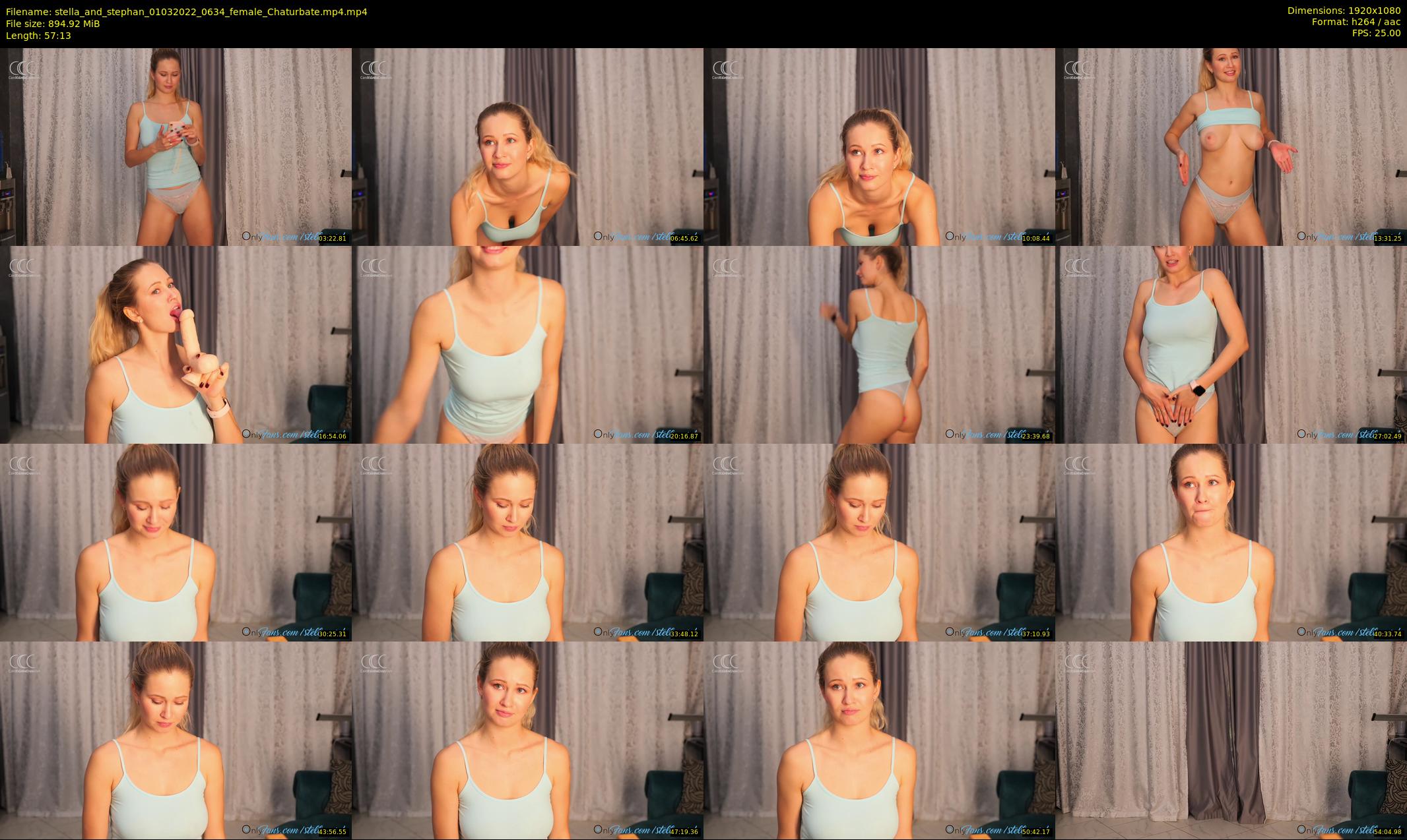 stella_and_stephan — 58 minute Chaturbate couple cam show recording, 1080p, Mar 1, 2022