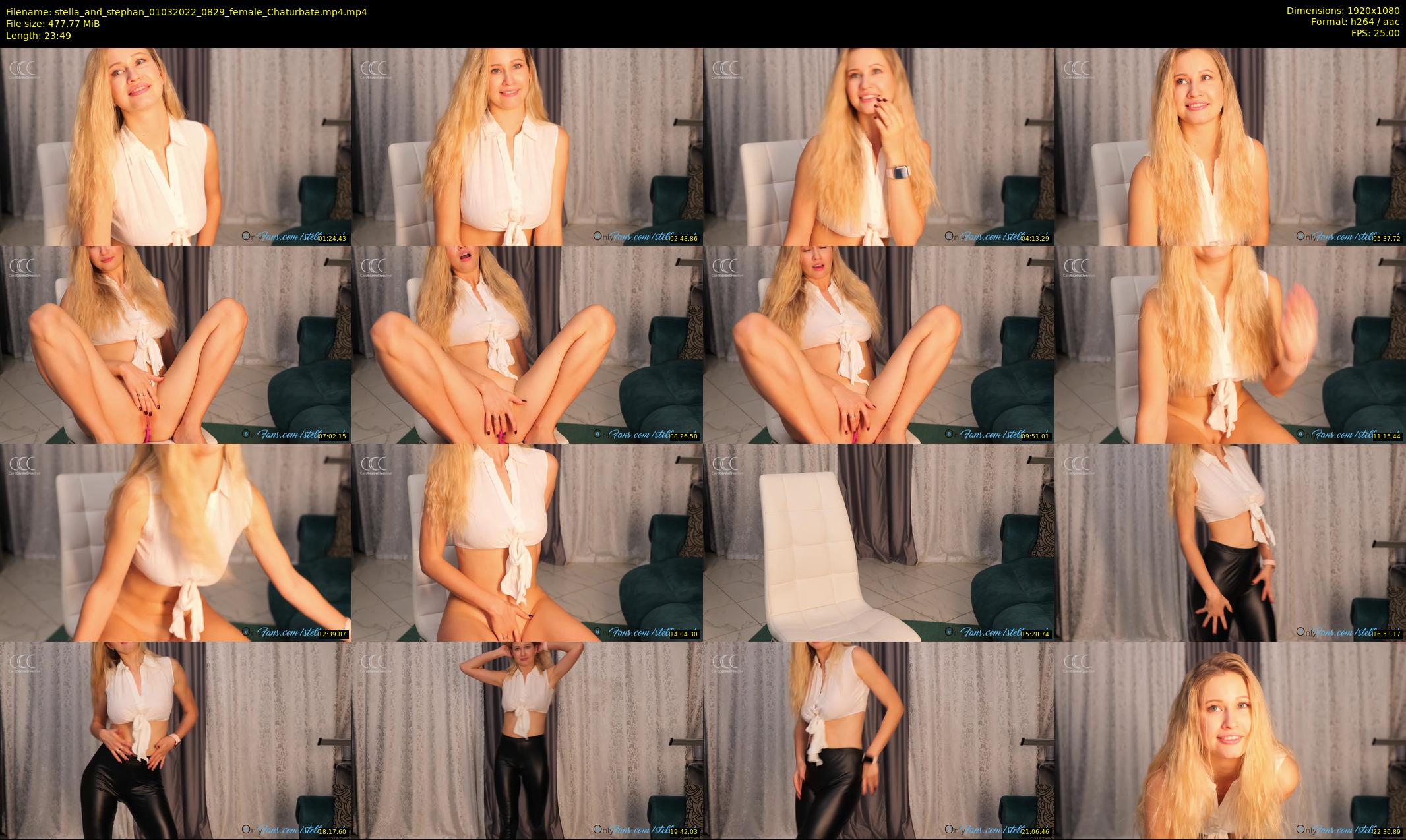 stella_and_stephan — 24 minute Chaturbate couple cam show recording, 1080p, Mar 1, 2022
