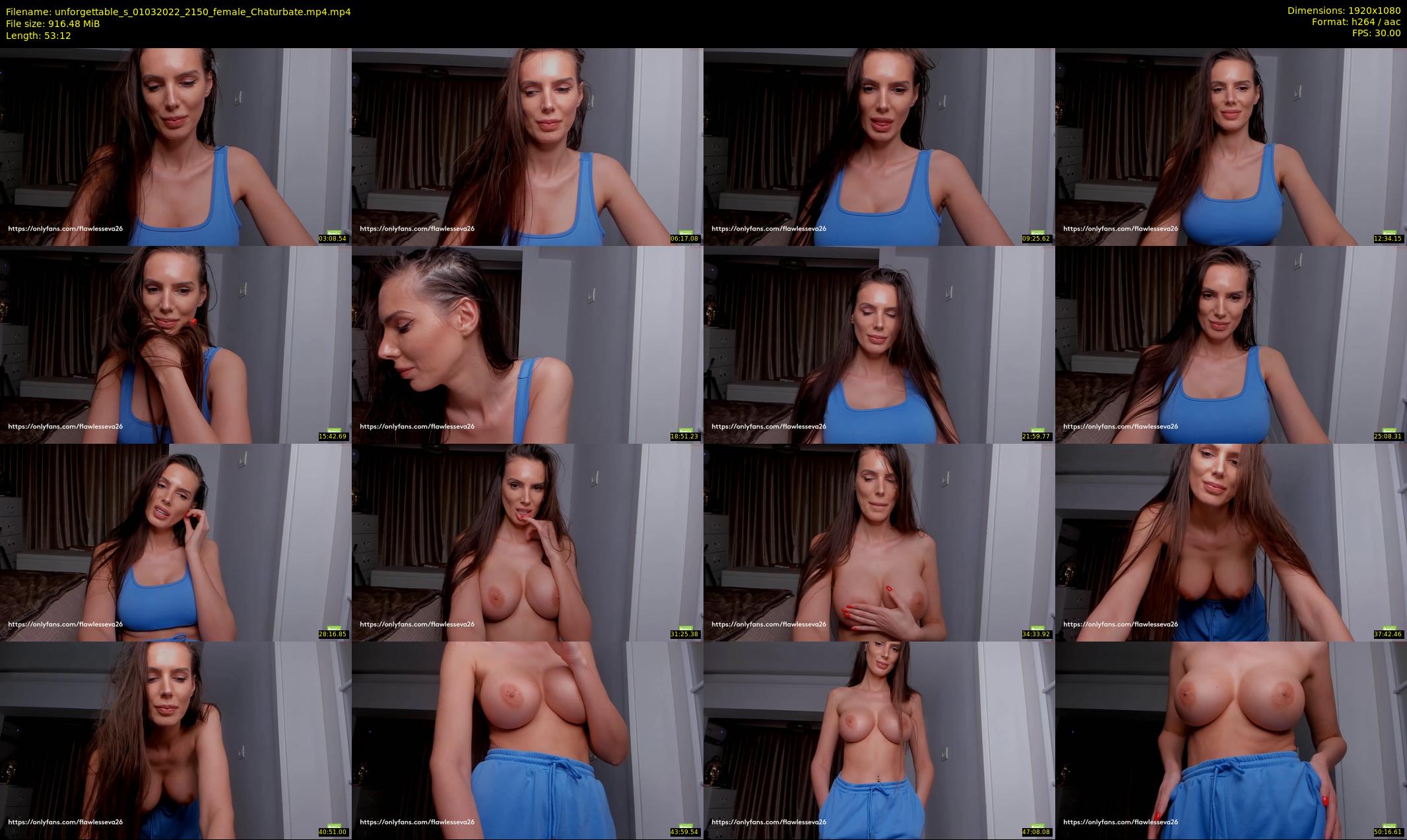 unforgettable_s — 54 minute Chaturbate female cam show recording, 1080p, Mar 1, 2022