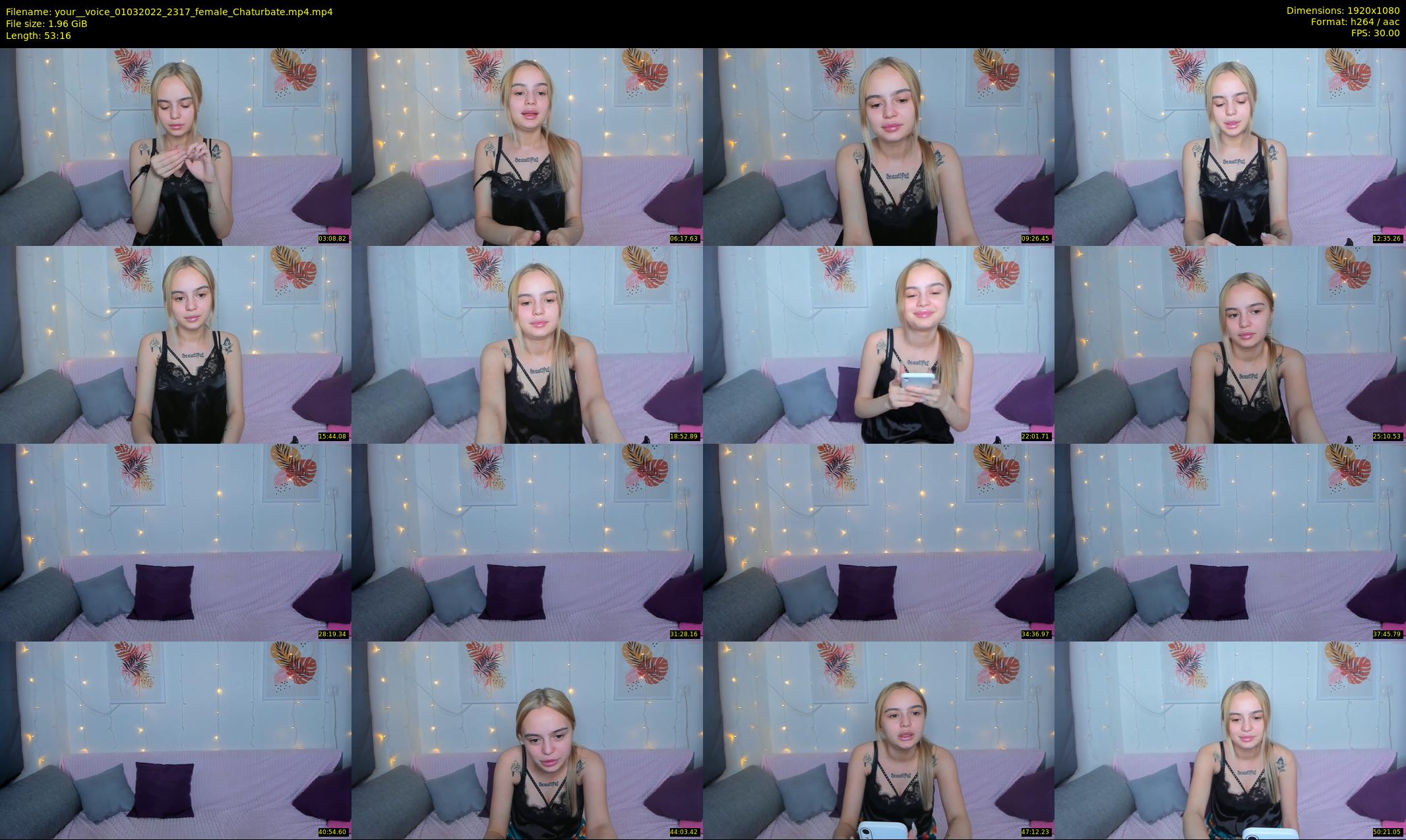 your__voice — 54 minute Chaturbate female cam show recording, 1080p, Mar 1, 2022