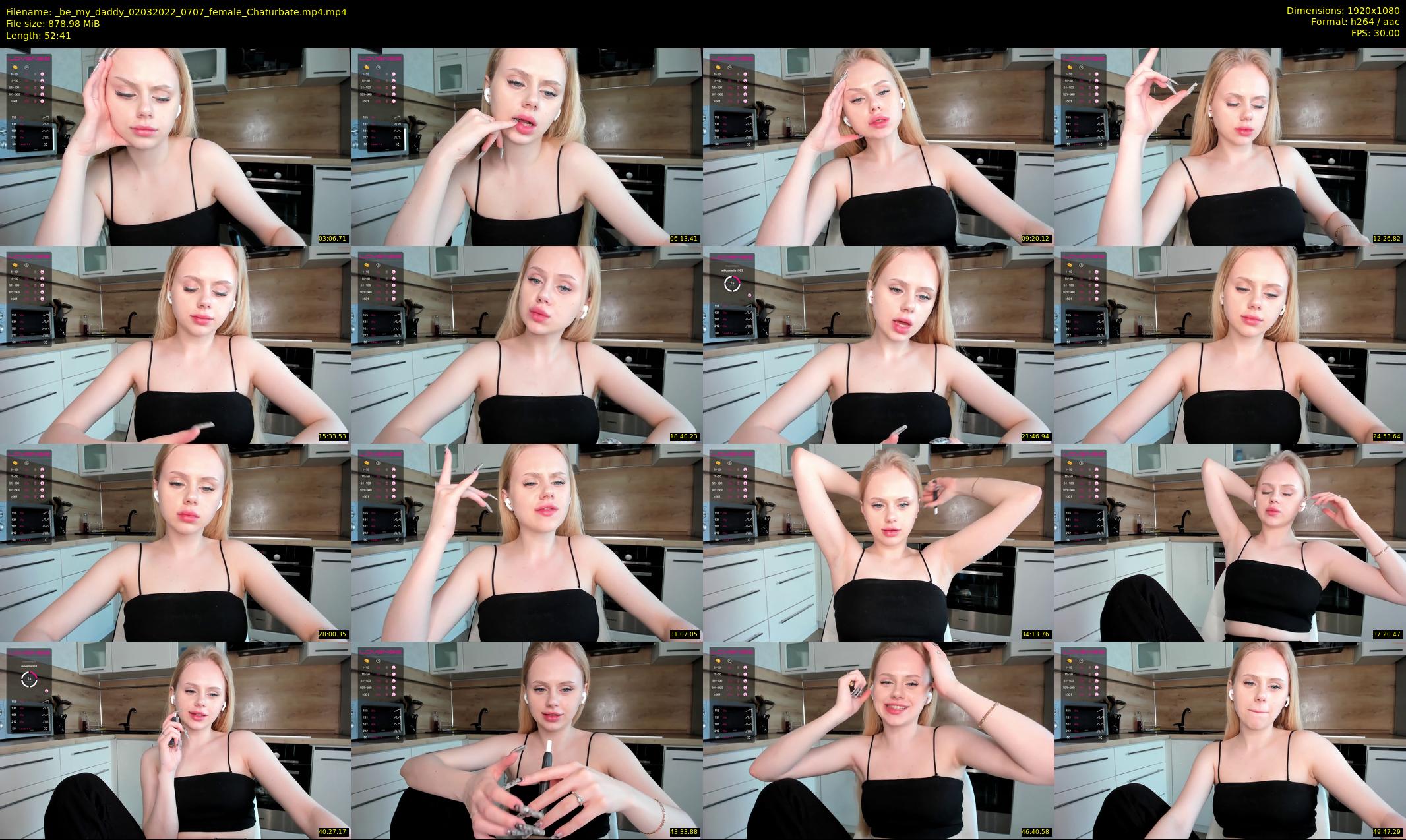 _be_my_daddy — 53 minute Chaturbate female cam show recording, 1080p, Mar 2, 2022