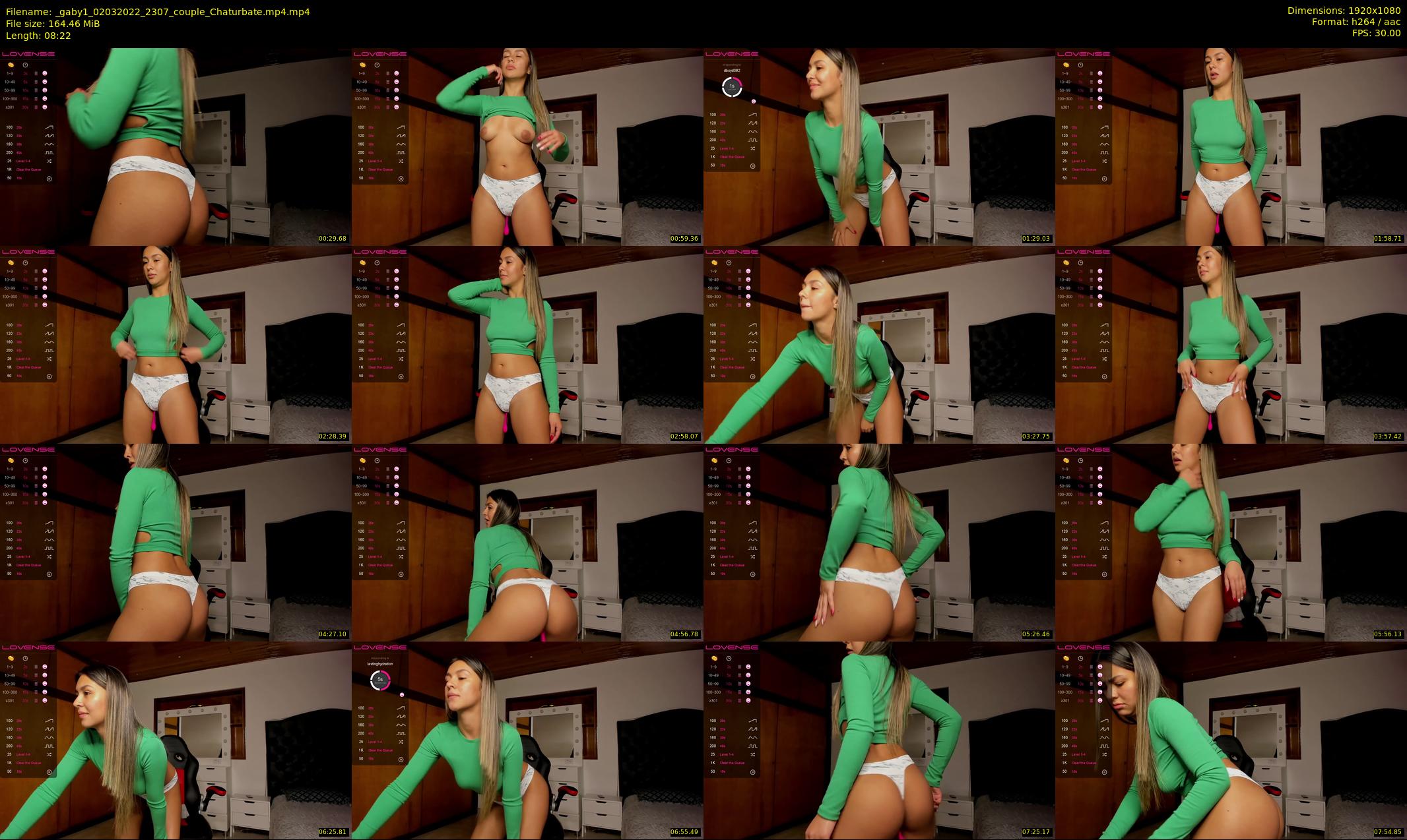 _gaby1 — 9 minute Chaturbate female cam show recording, 1080p, Mar 2, 2022