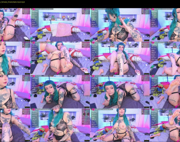 aciddroll — 55 minute Chaturbate female cam show recording, 1080p, Mar 3, 2022