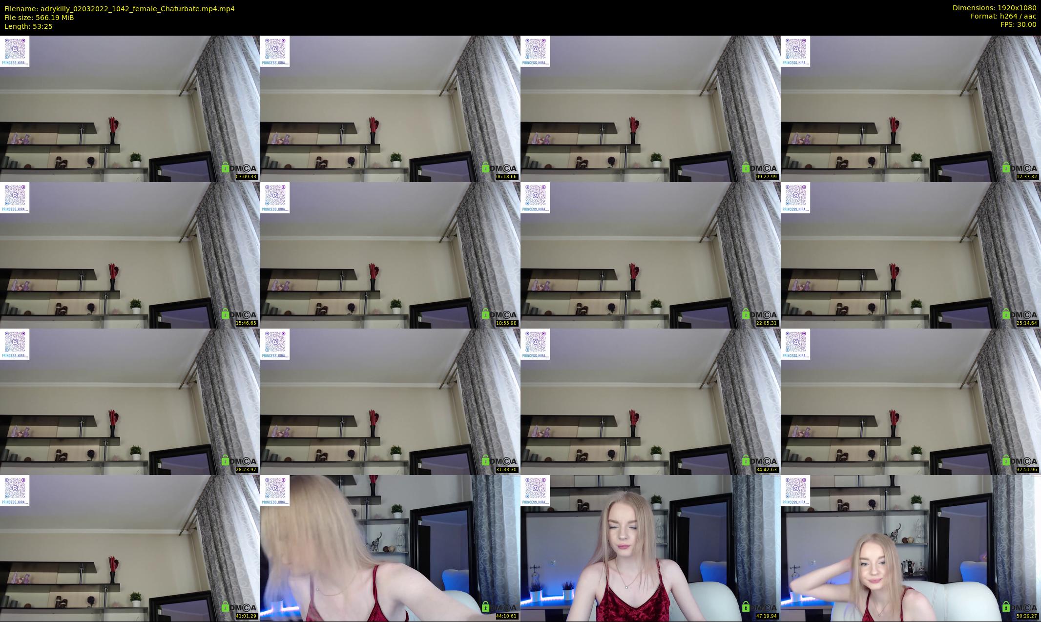 adrykilly — 54 minute Chaturbate female cam show recording, 1080p, Mar 2, 2022