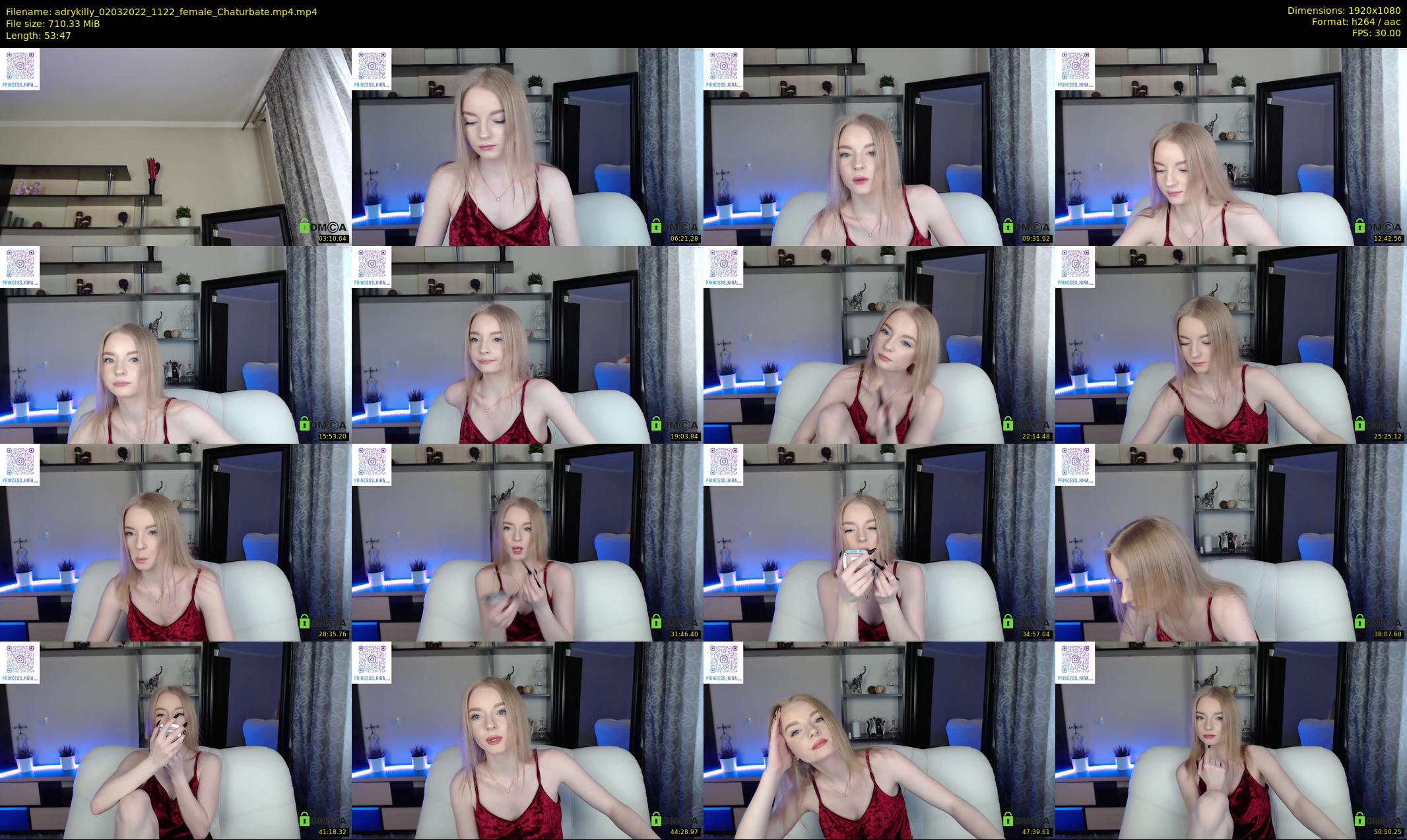 adrykilly — 54 minute Chaturbate female cam show recording, 1080p, Mar 2, 2022