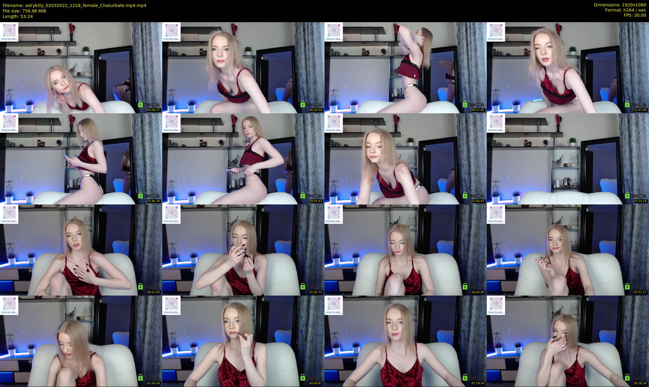 adrykilly — 54 minute Chaturbate female cam show recording, 1080p, Mar 2, 2022