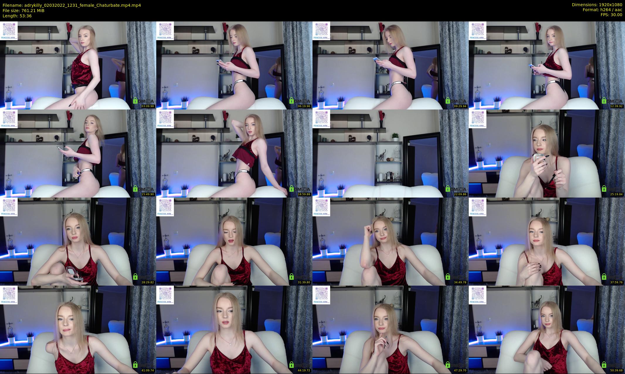 adrykilly — 54 minute Chaturbate female cam show recording, 1080p, Mar 2, 2022