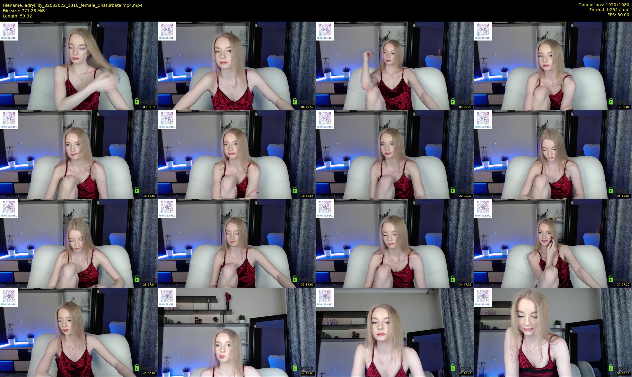 adrykilly — 54 minute Chaturbate female cam show recording, 1080p, Mar 2, 2022