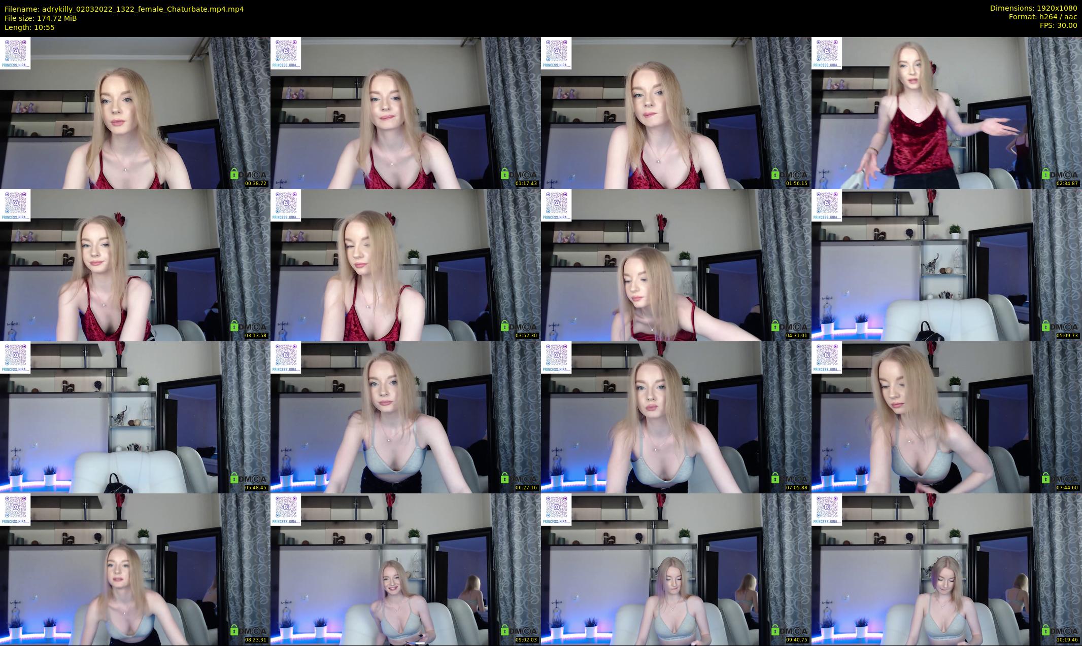 adrykilly — 11 minute Chaturbate female cam show recording, 1080p, Mar 2, 2022