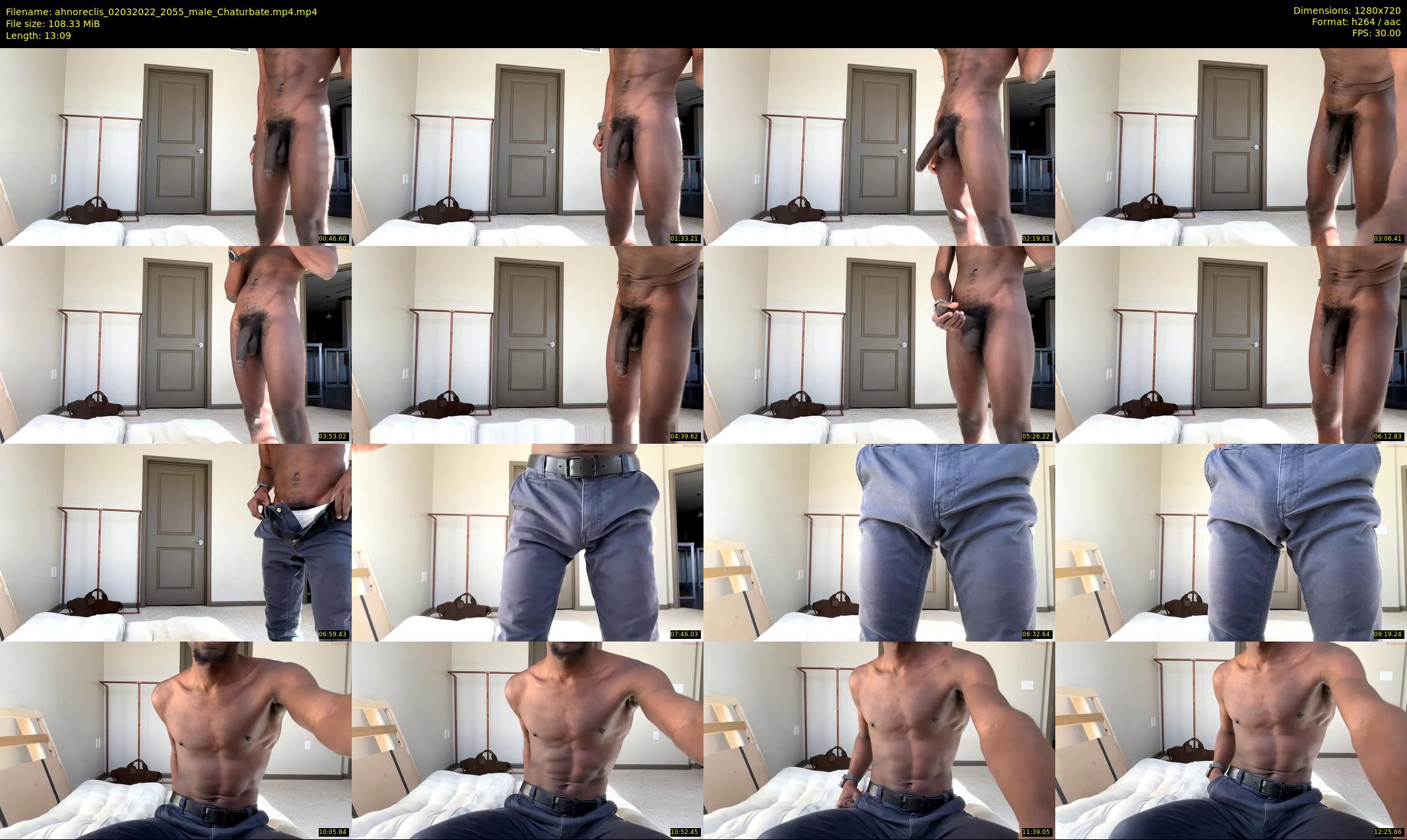 ahnoreclis — 14 minute Chaturbate male cam show recording, 720p, Mar 2, 2022