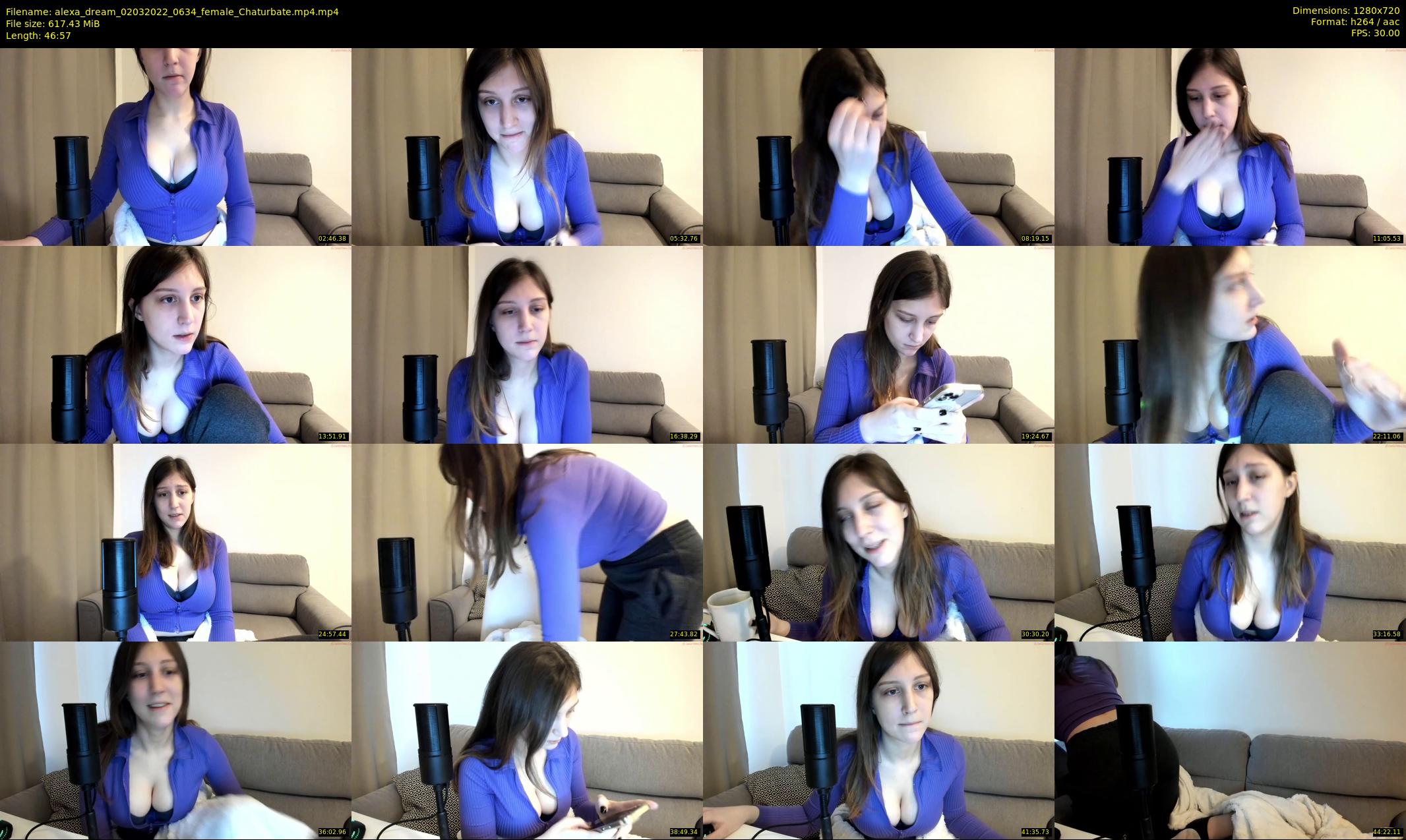 alexa_dream — 47 minute Chaturbate female cam show recording, 720p, Mar 2, 2022