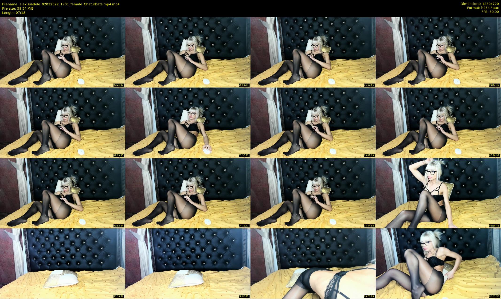 alexissadele — 8 minute Chaturbate female cam show recording, 720p, Mar 2, 2022