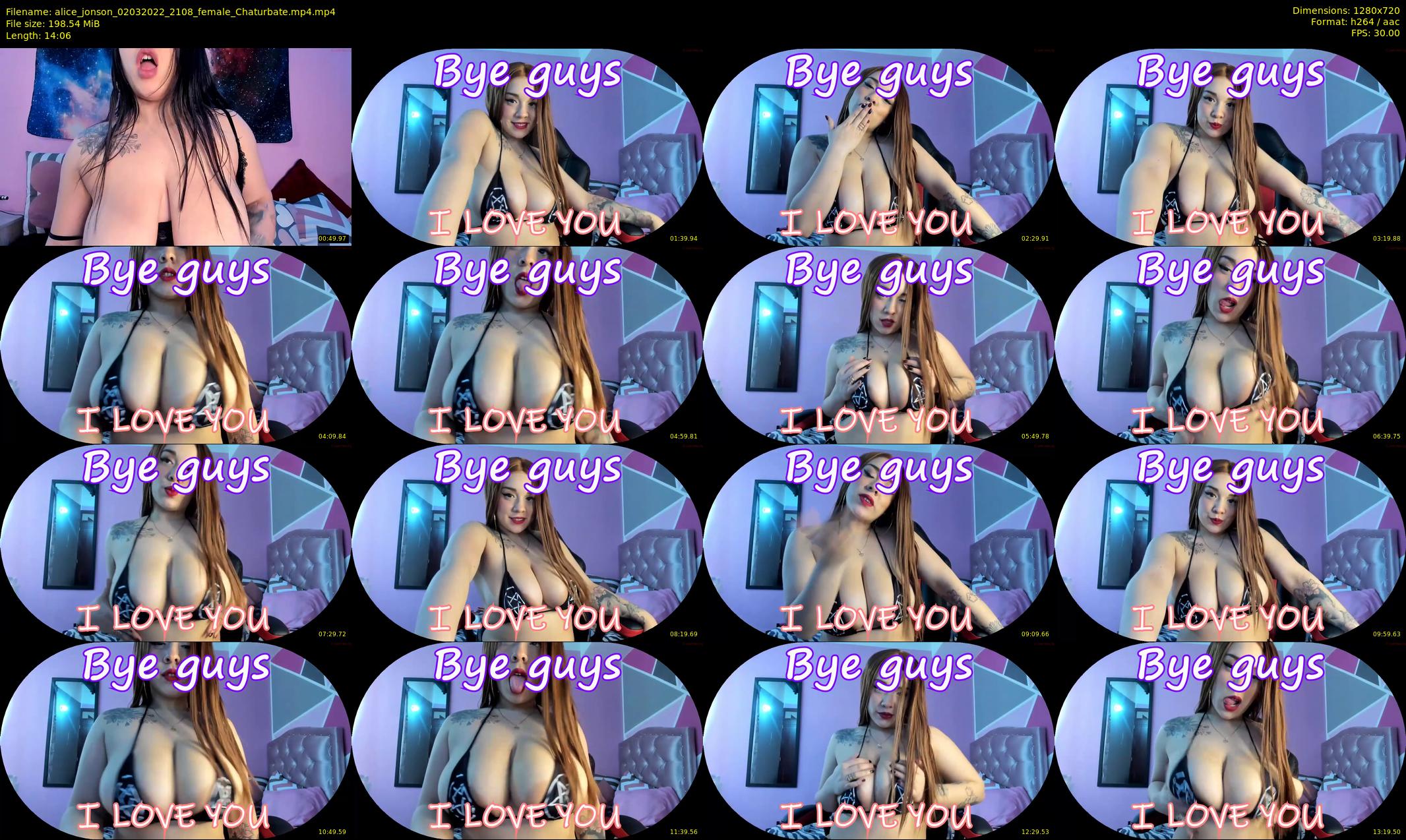 alice_jonson — 15 minute Chaturbate female cam show recording, 720p, Mar 2, 2022