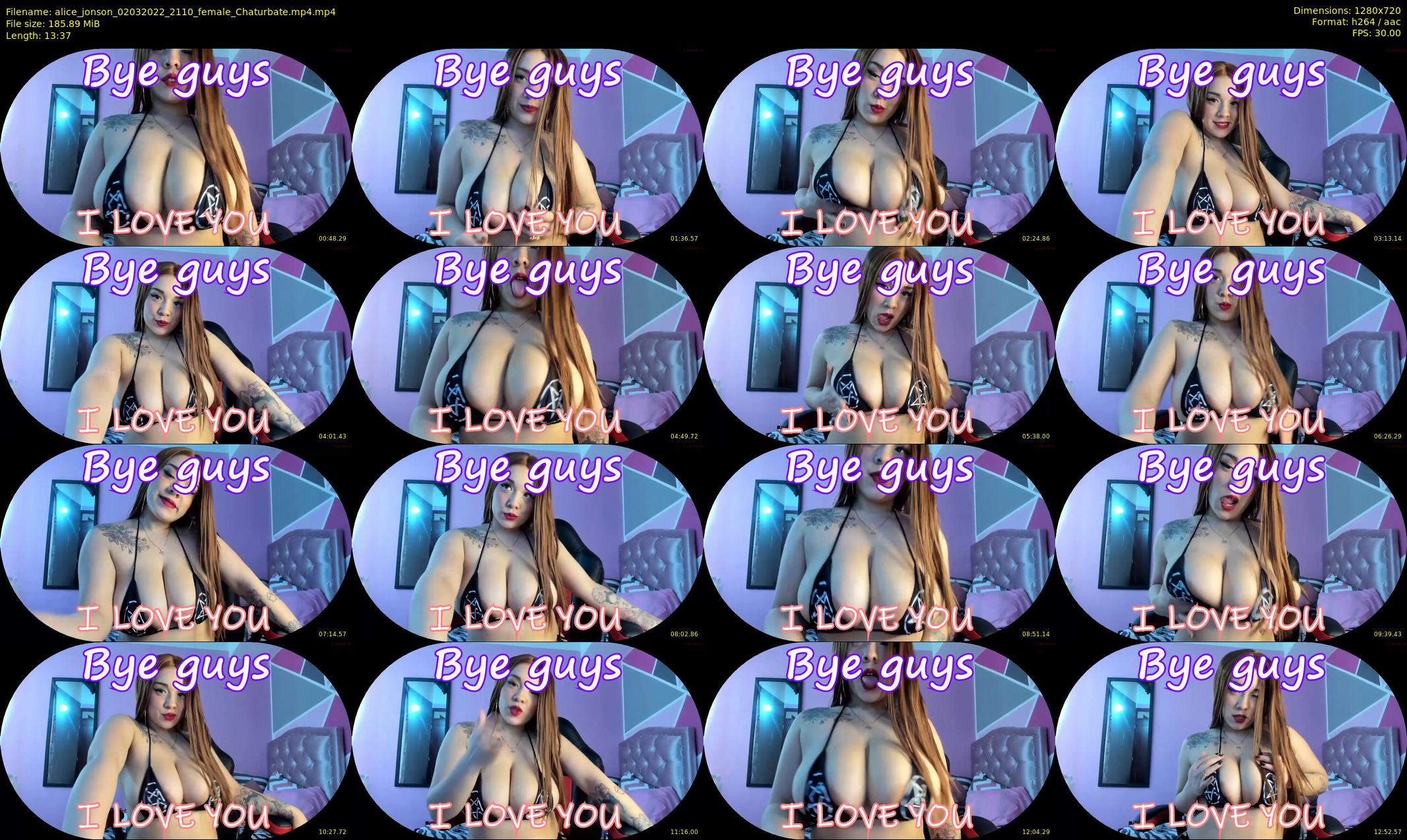 alice_jonson — 14 minute Chaturbate female cam show recording, 720p, Mar 2, 2022