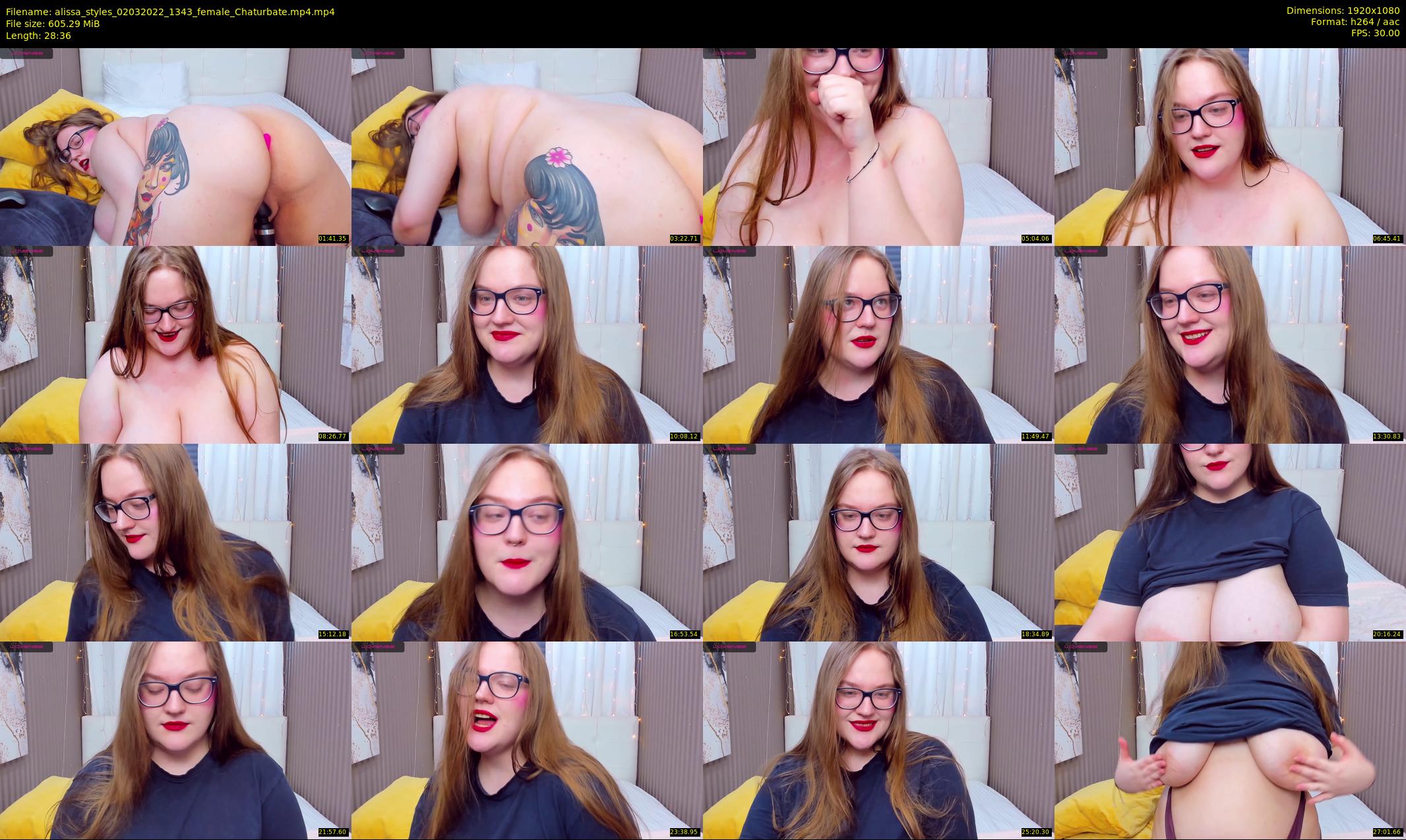 alissa_styles — 29 minute Chaturbate female cam show recording, 1080p, Mar 2, 2022