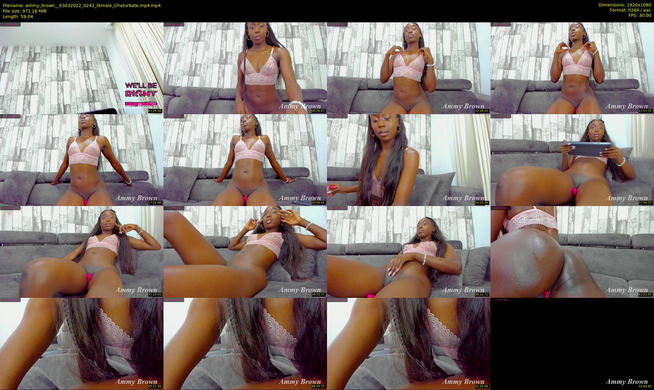 ammy_brown_ — 60 minute Chaturbate female cam show recording, 1080p, Mar 3, 2022