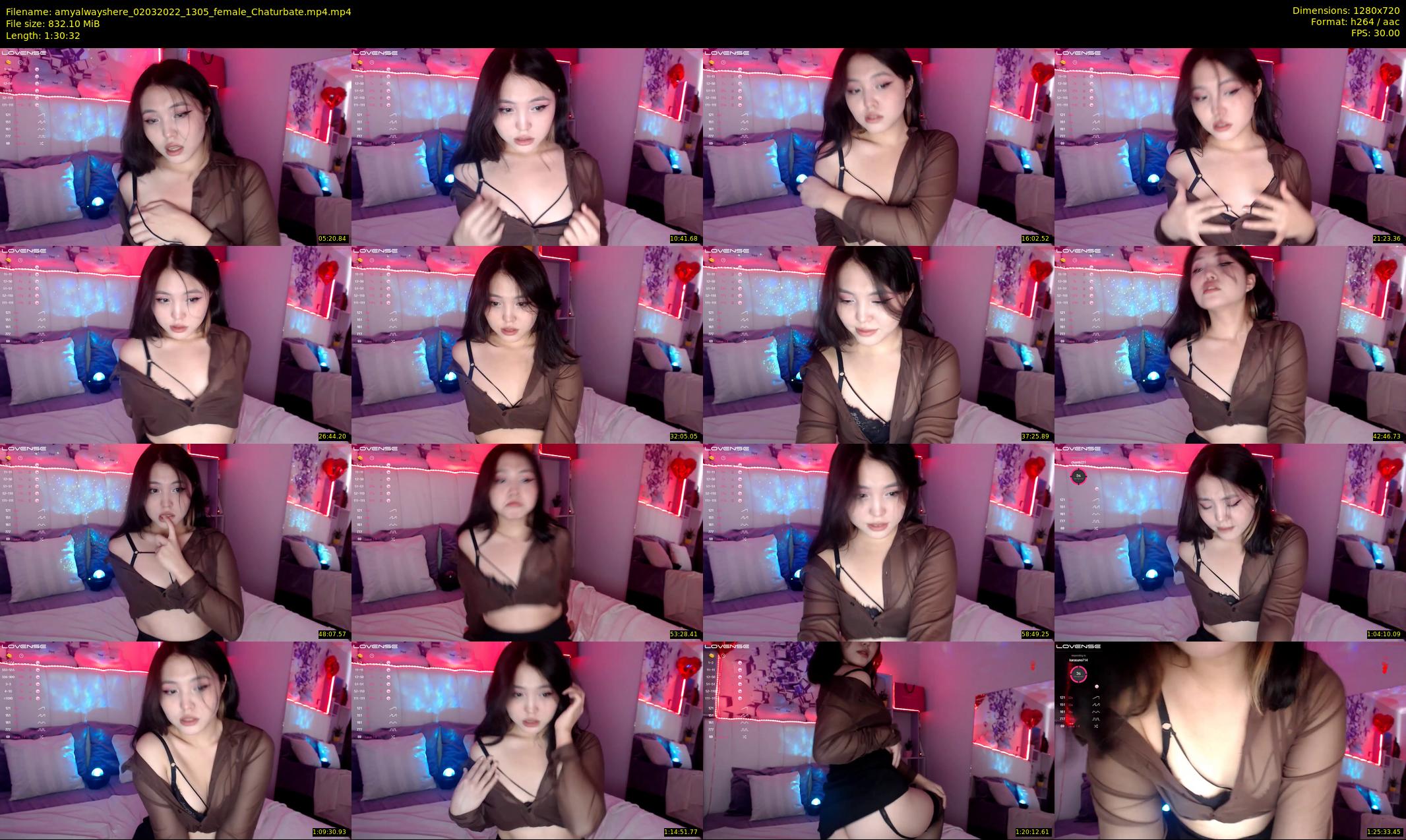 amyalwayshere — 91 minute Chaturbate female cam show recording, 720p, Mar 2, 2022