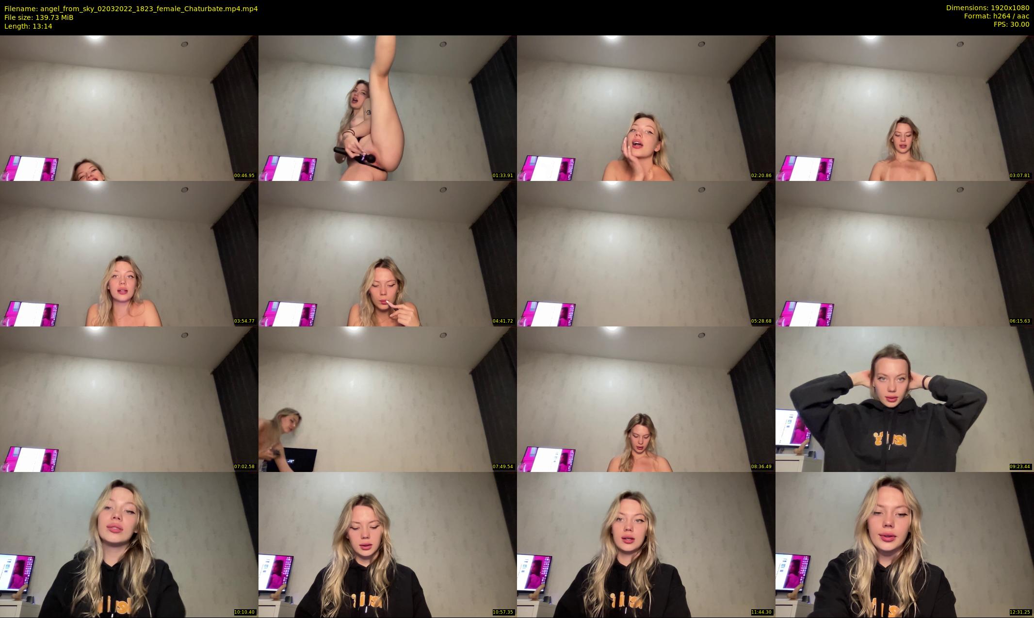 angel_from_sky — 14 minute Chaturbate female cam show recording, 1080p, Mar 2, 2022