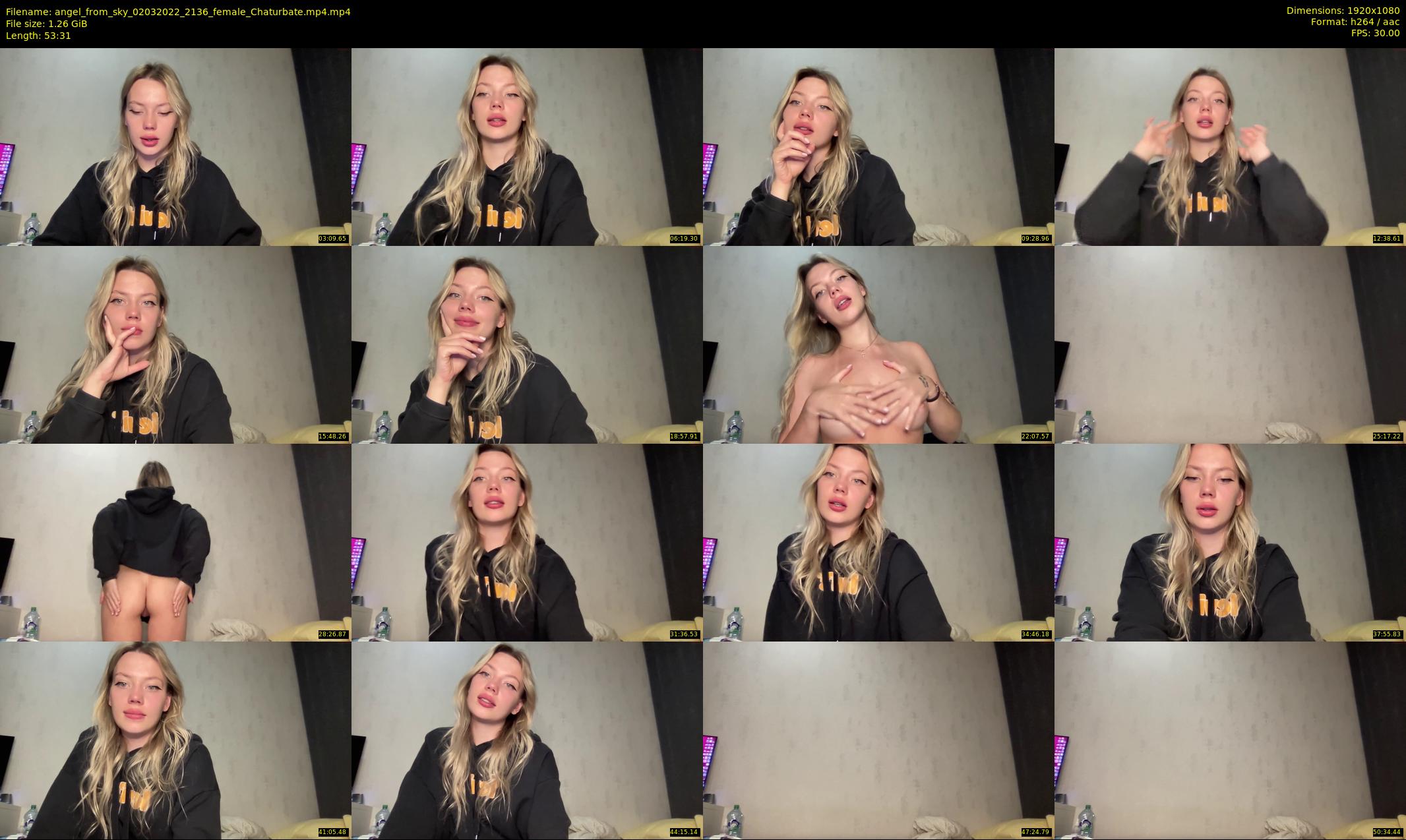 angel_from_sky — 54 minute Chaturbate female cam show recording, 1080p, Mar 2, 2022