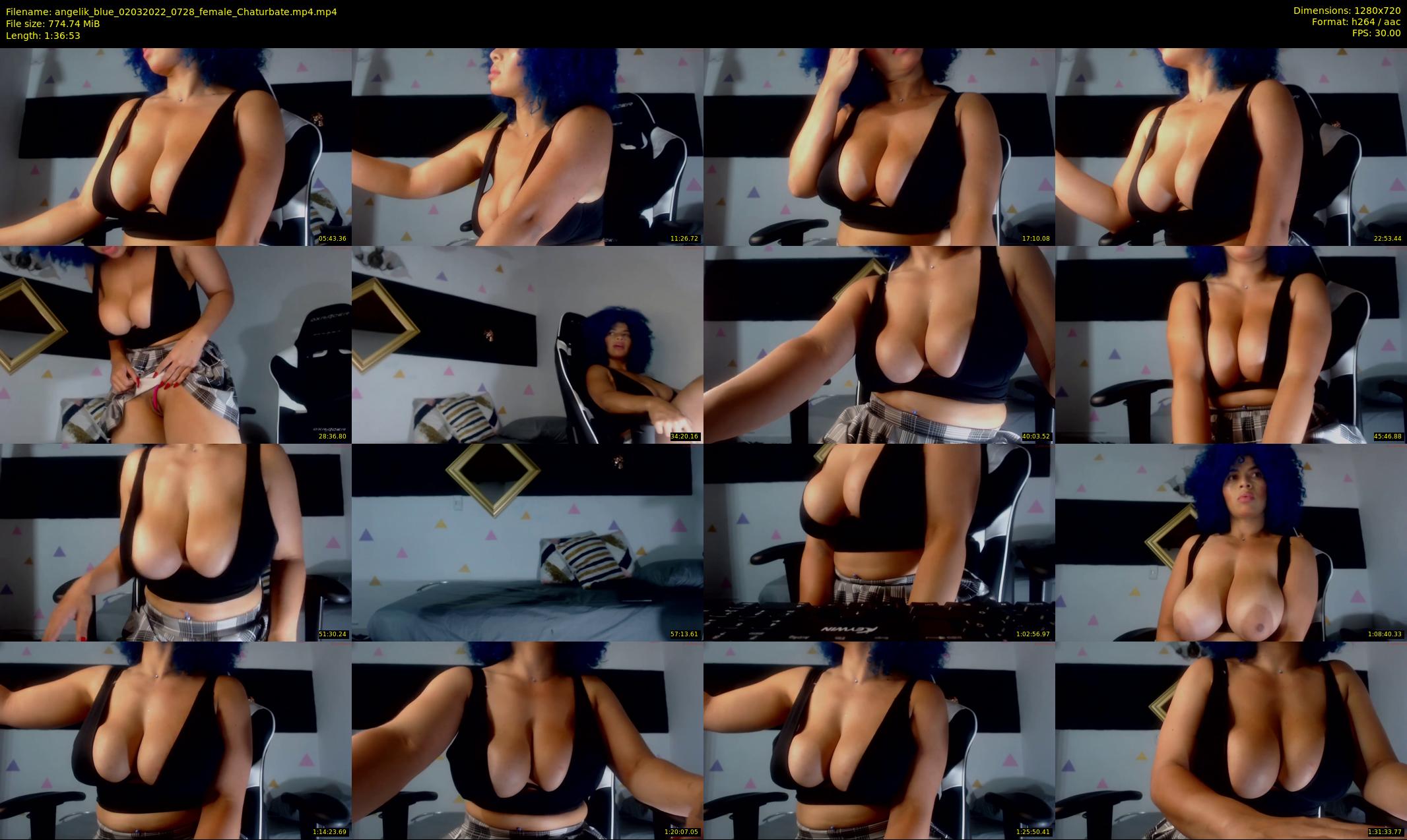 angelik_blue — 97 minute Chaturbate female cam show recording, 720p, Mar 2, 2022