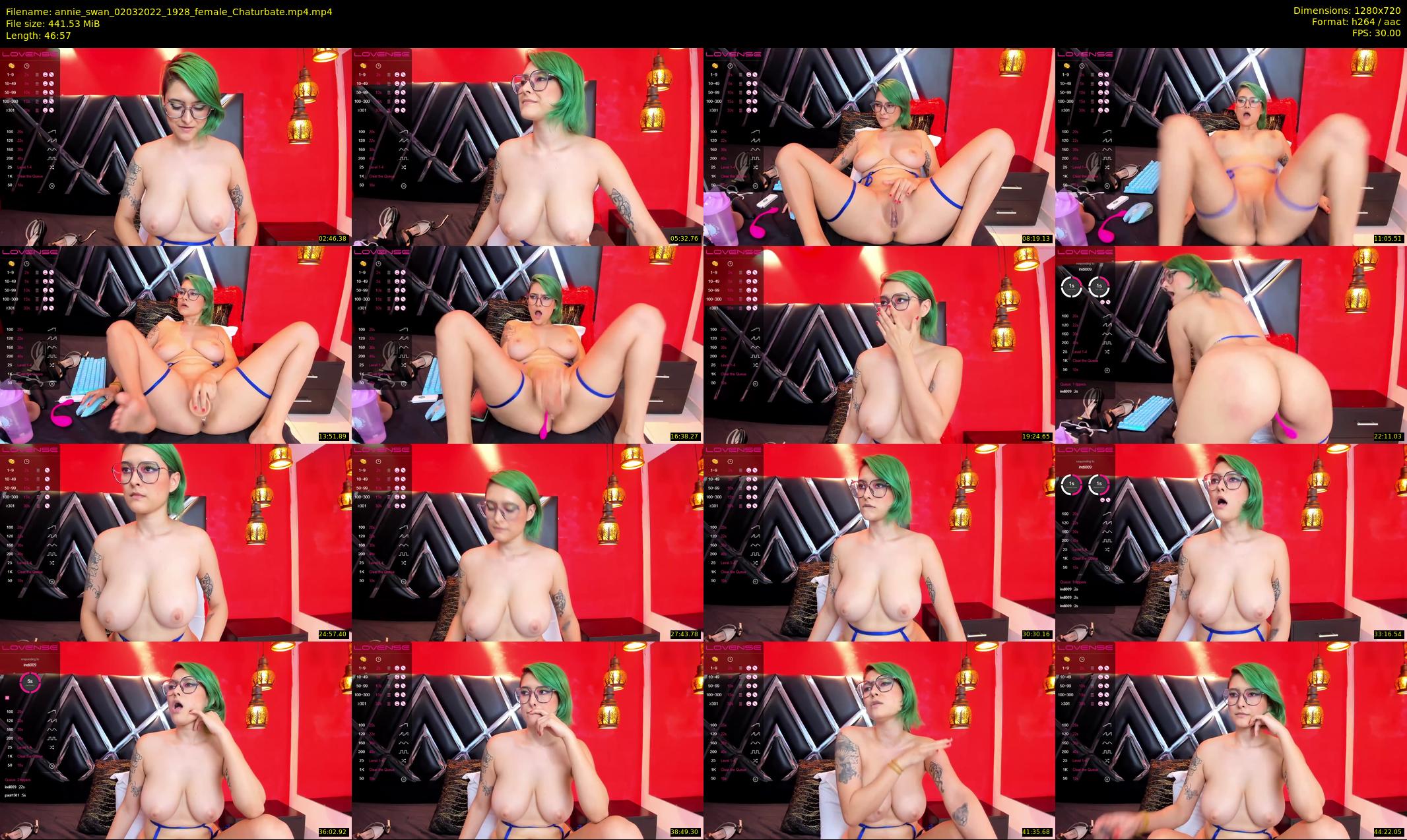 annie_swan — 47 minute Chaturbate female cam show recording, 720p, Mar 2, 2022