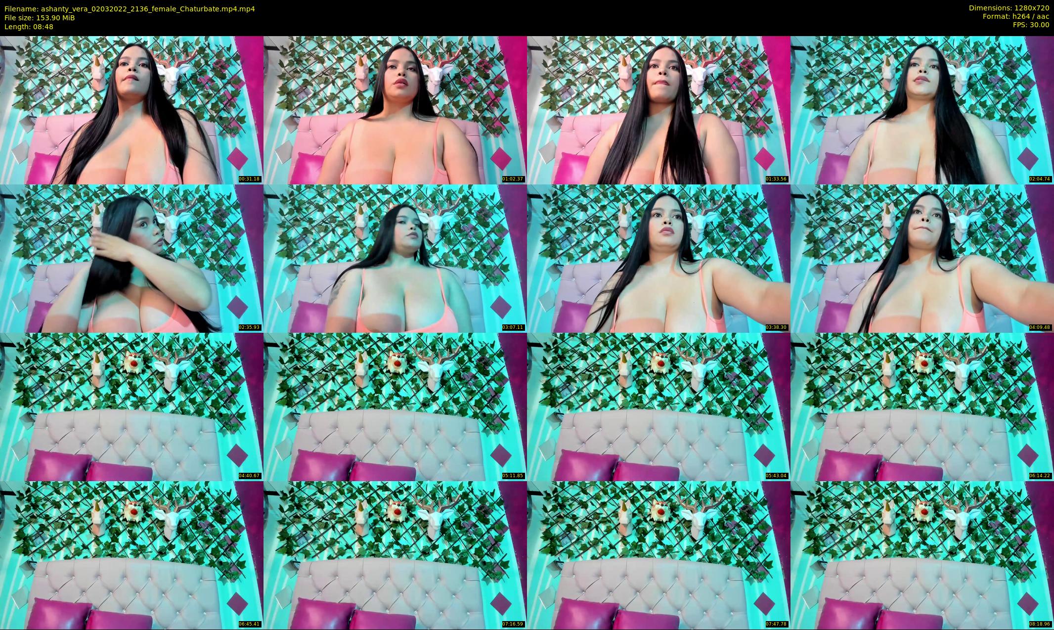 ashanty_vera — 9 minute Chaturbate couple cam show recording, 720p, Mar 2, 2022
