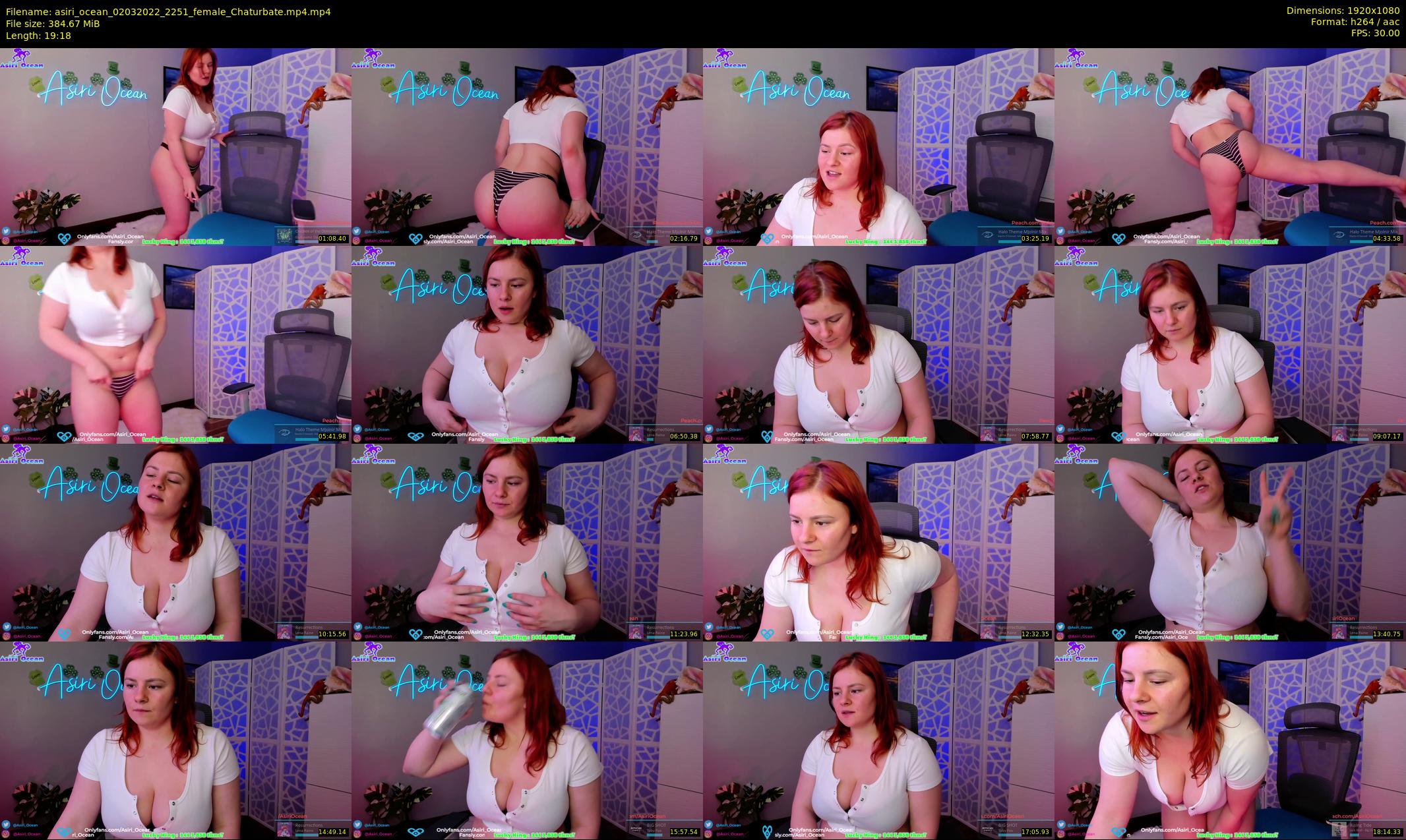 asiri_ocean — 20 minute Chaturbate female cam show recording, 1080p, Mar 2, 2022