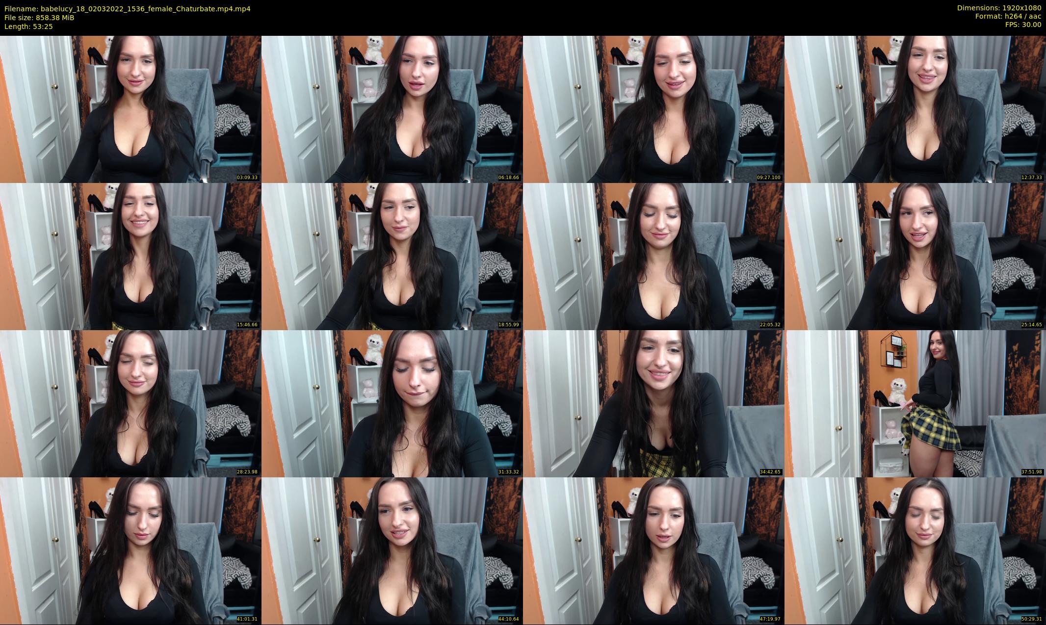 babelucy_18 — 54 minute Chaturbate female cam show recording, 1080p, Mar 2, 2022