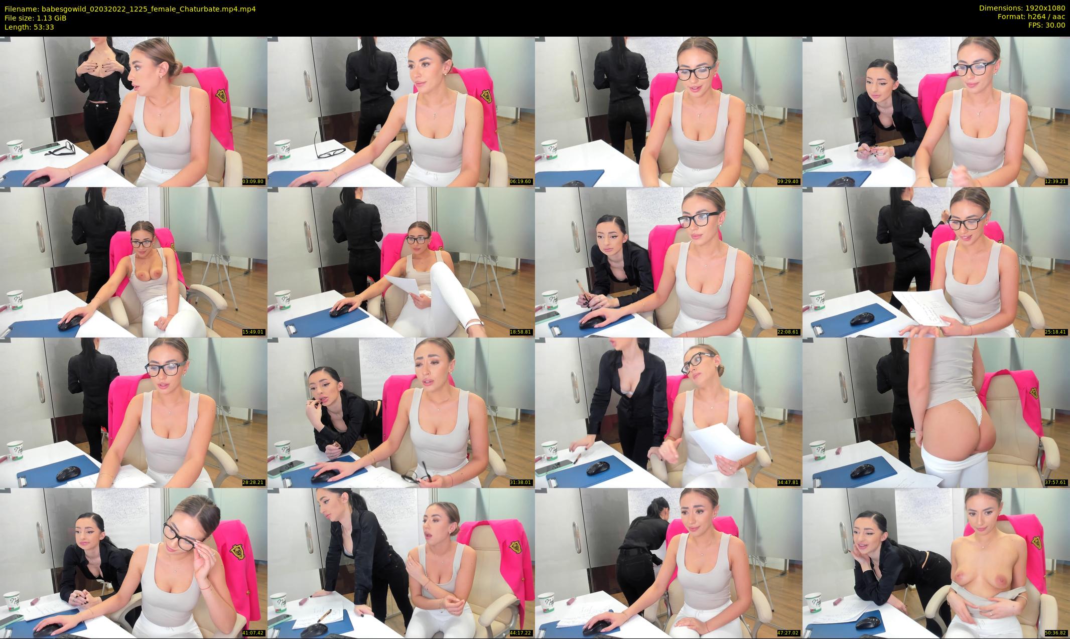 babesgowild — 54 minute Chaturbate couple cam show recording, 1080p, Mar 2, 2022