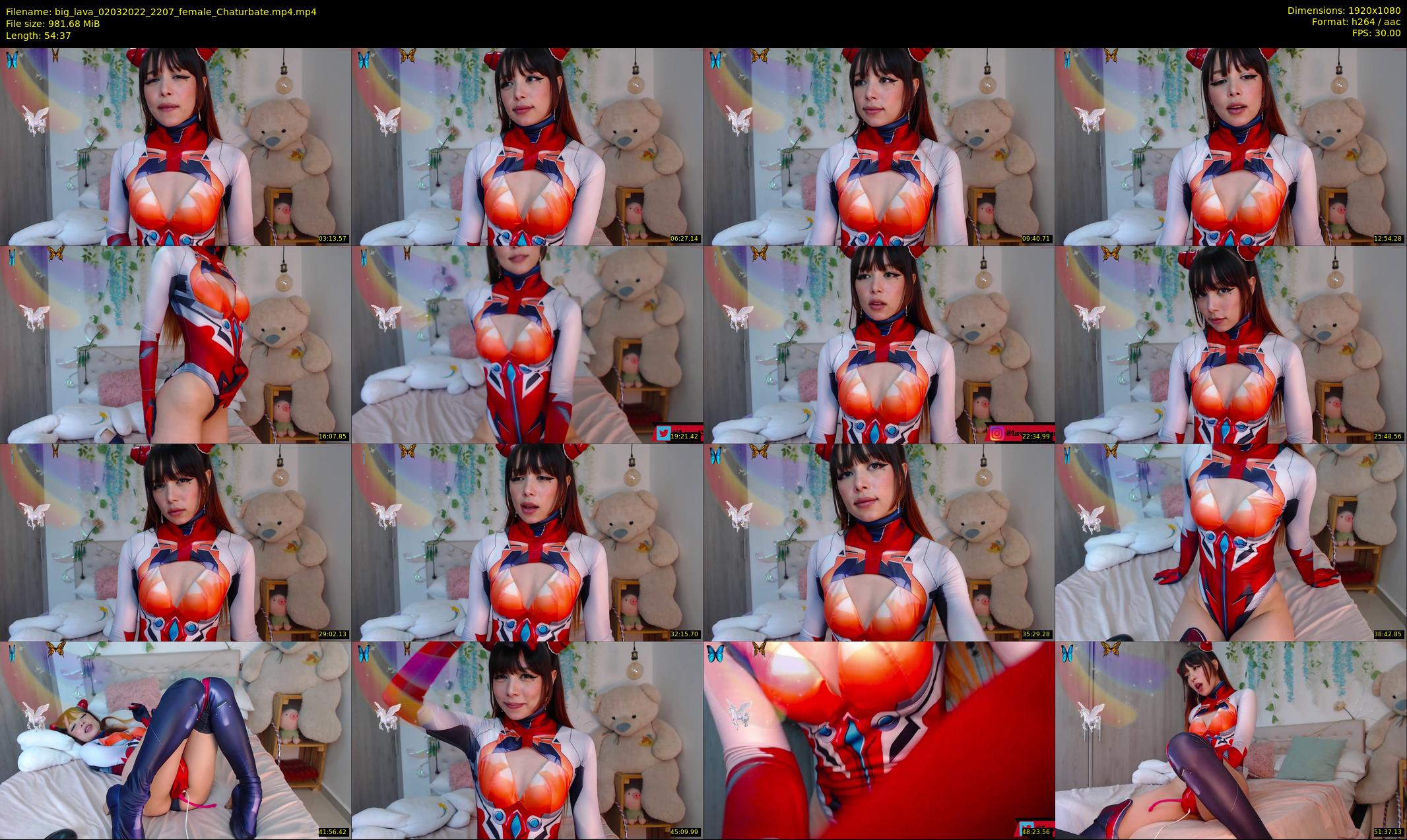 big_lava — 55 minute Chaturbate female cam show recording, 1080p, Mar 2, 2022