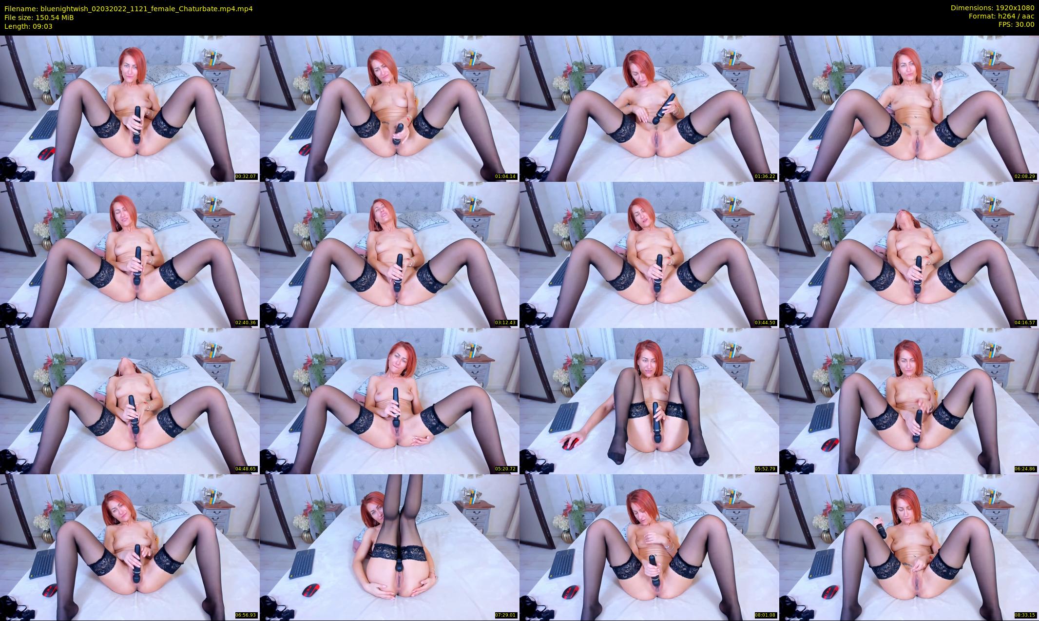 bluenightwish — 10 minute Chaturbate female cam show recording, 1080p, Mar 2, 2022