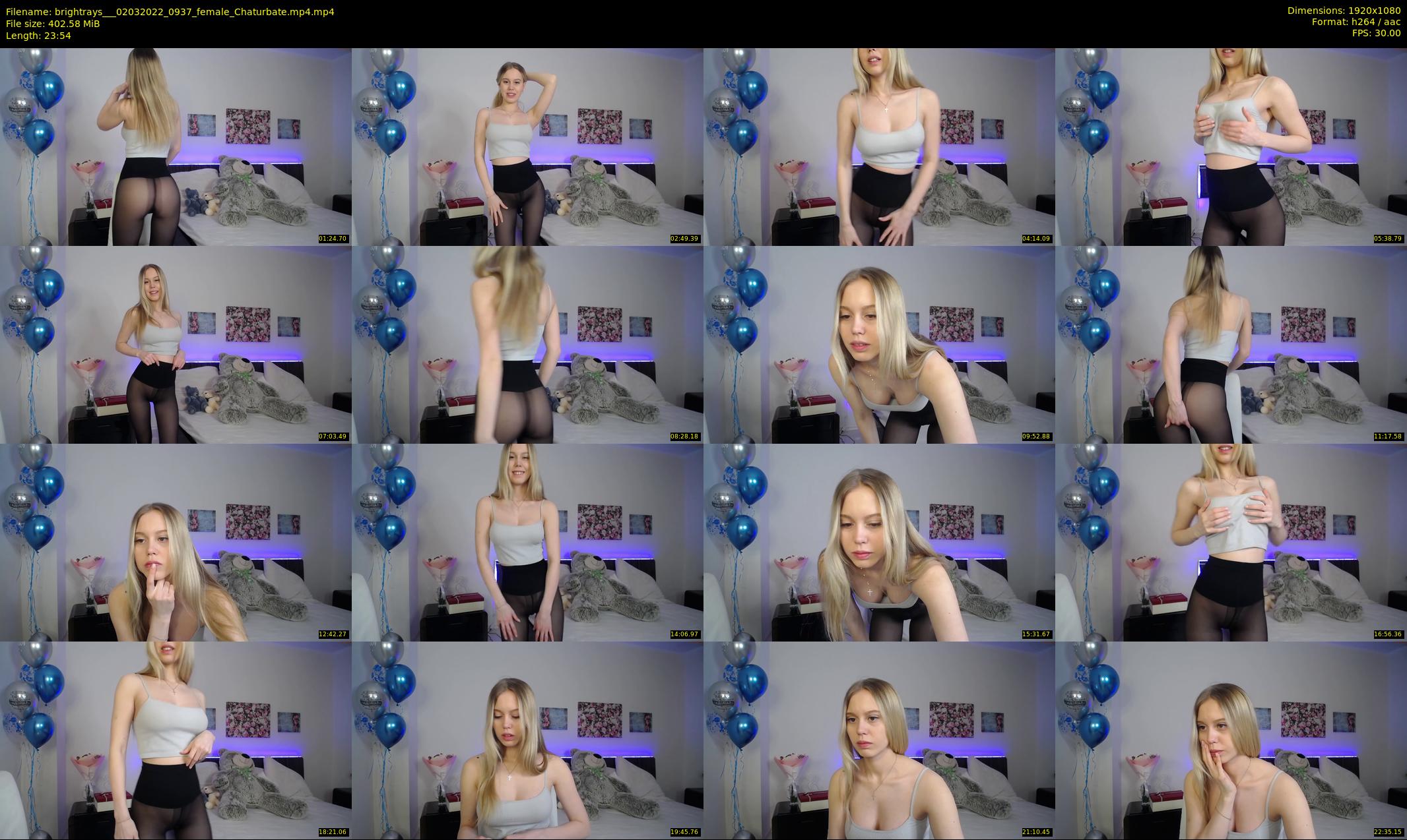 brightrays__ — 24 minute Chaturbate female cam show recording, 1080p, Mar 2, 2022